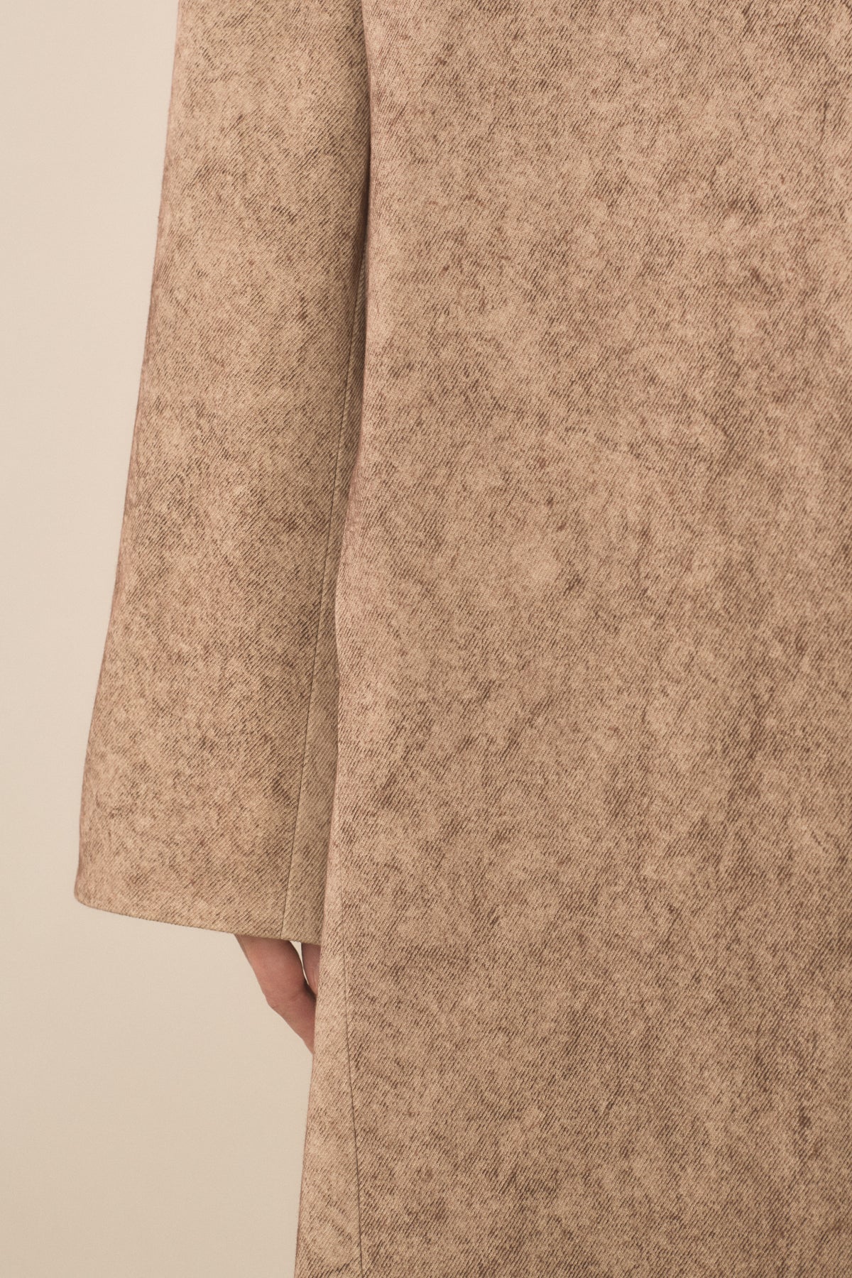 TWILL SHOULDERS COAT