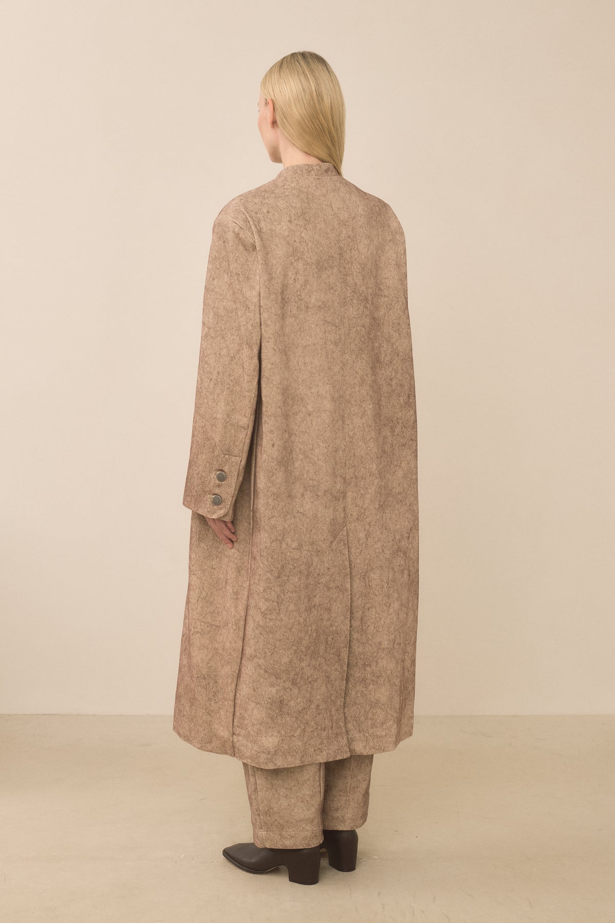 TWILL SHOULDERS COAT