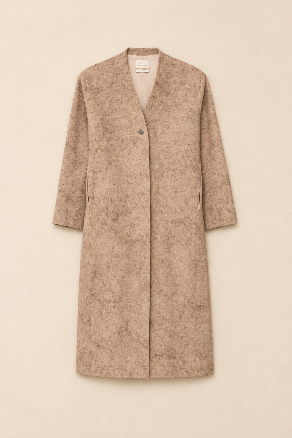 TWILL SHOULDERS COAT