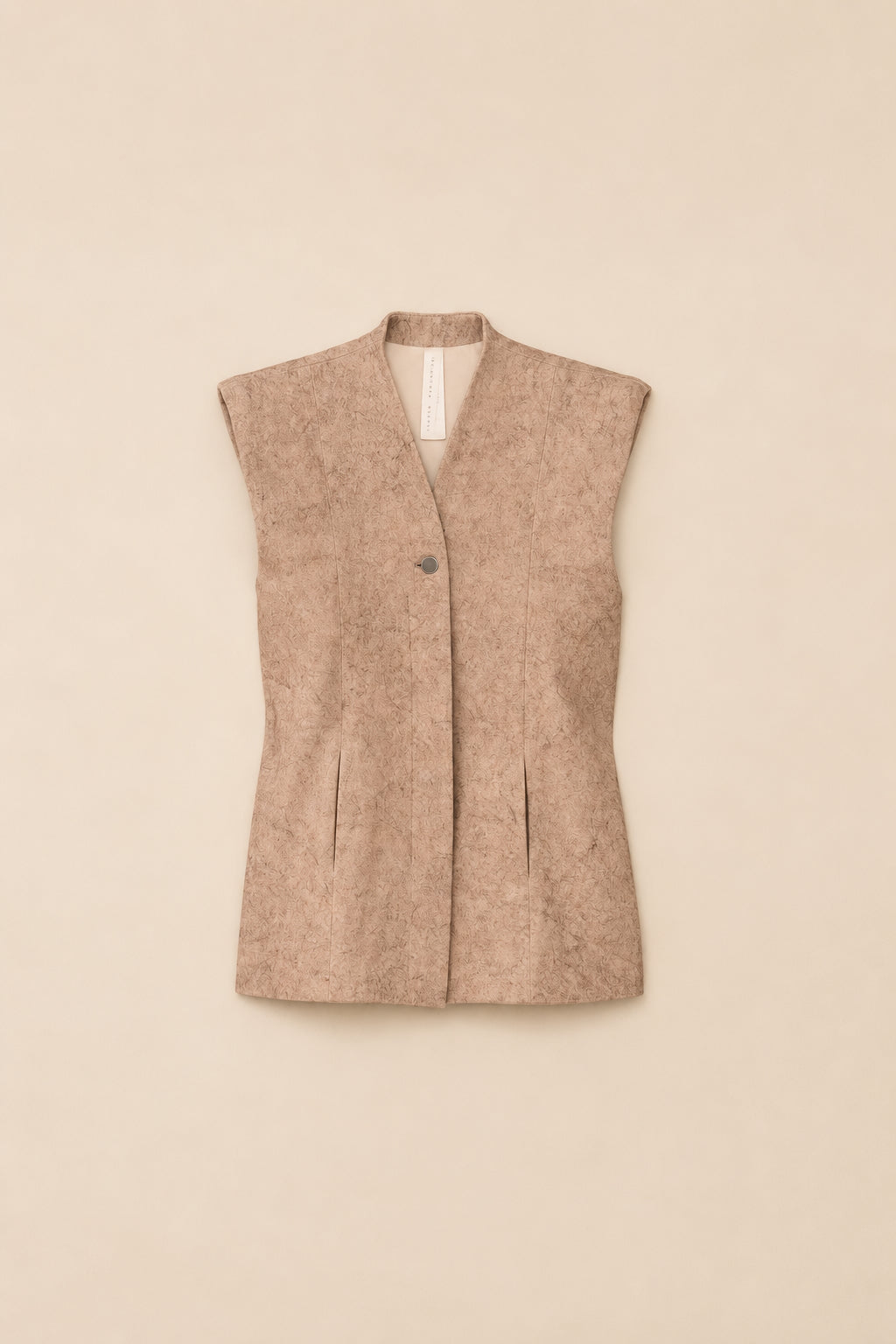 TWILL SHOULDERS GILET