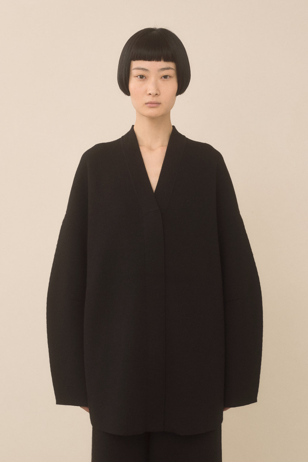 DOUBLE KNIT LAP JACKET