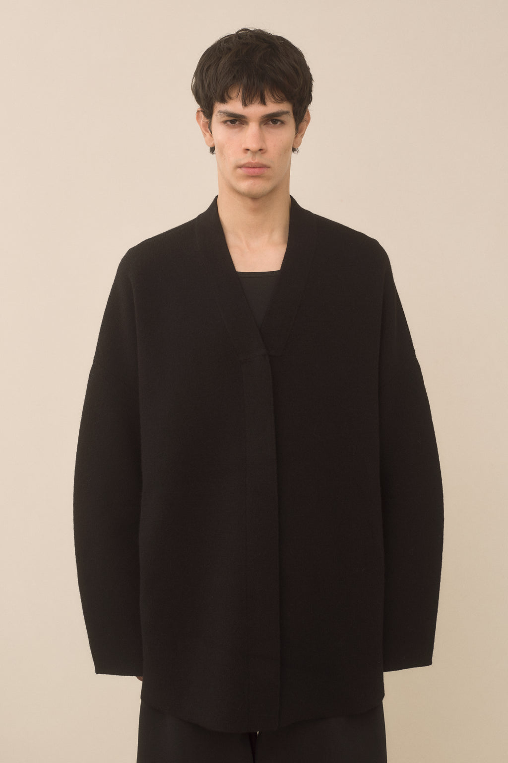 DOUBLE KNIT LAP JACKET