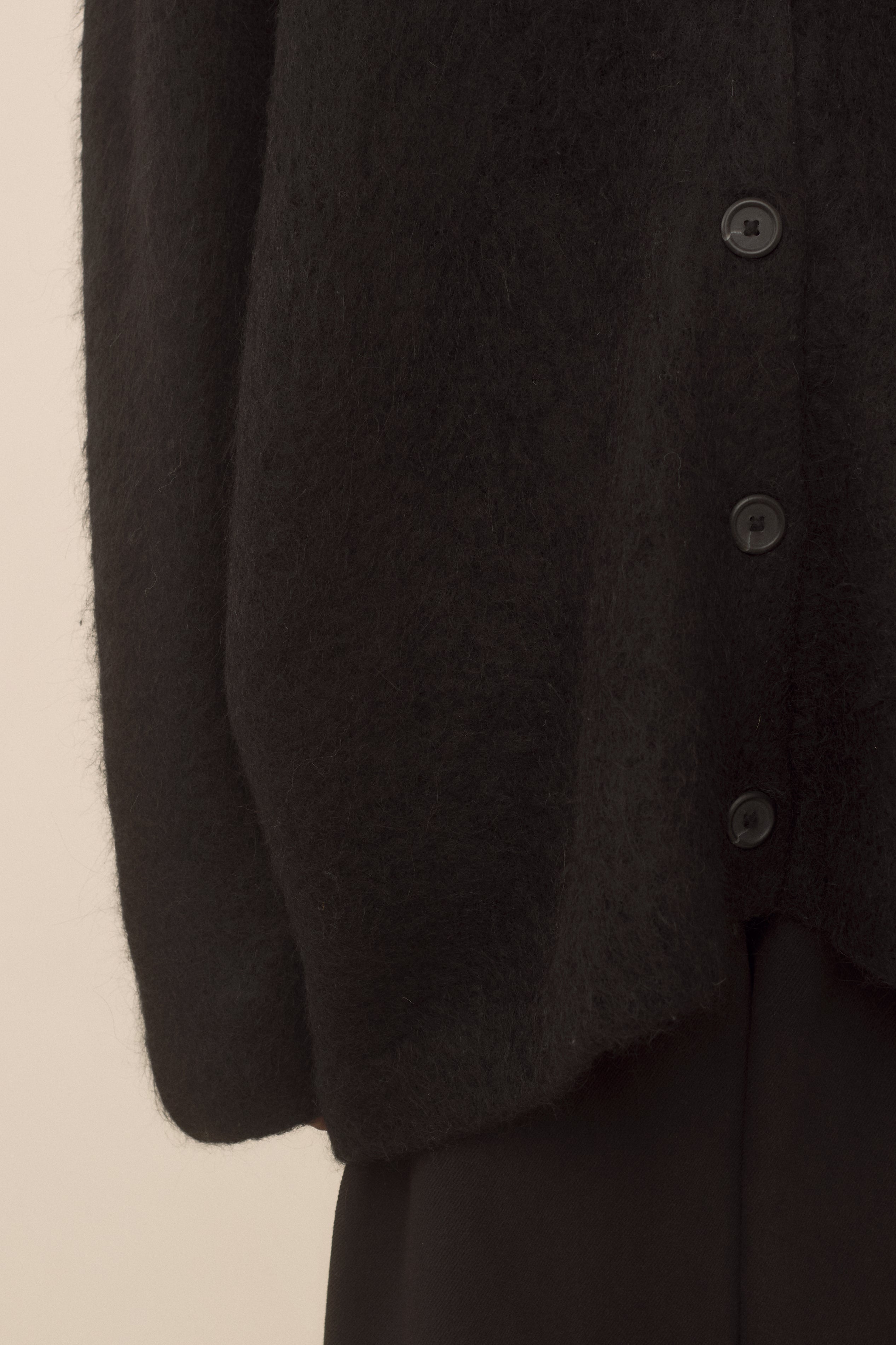 BRUSHED CARDIGAN