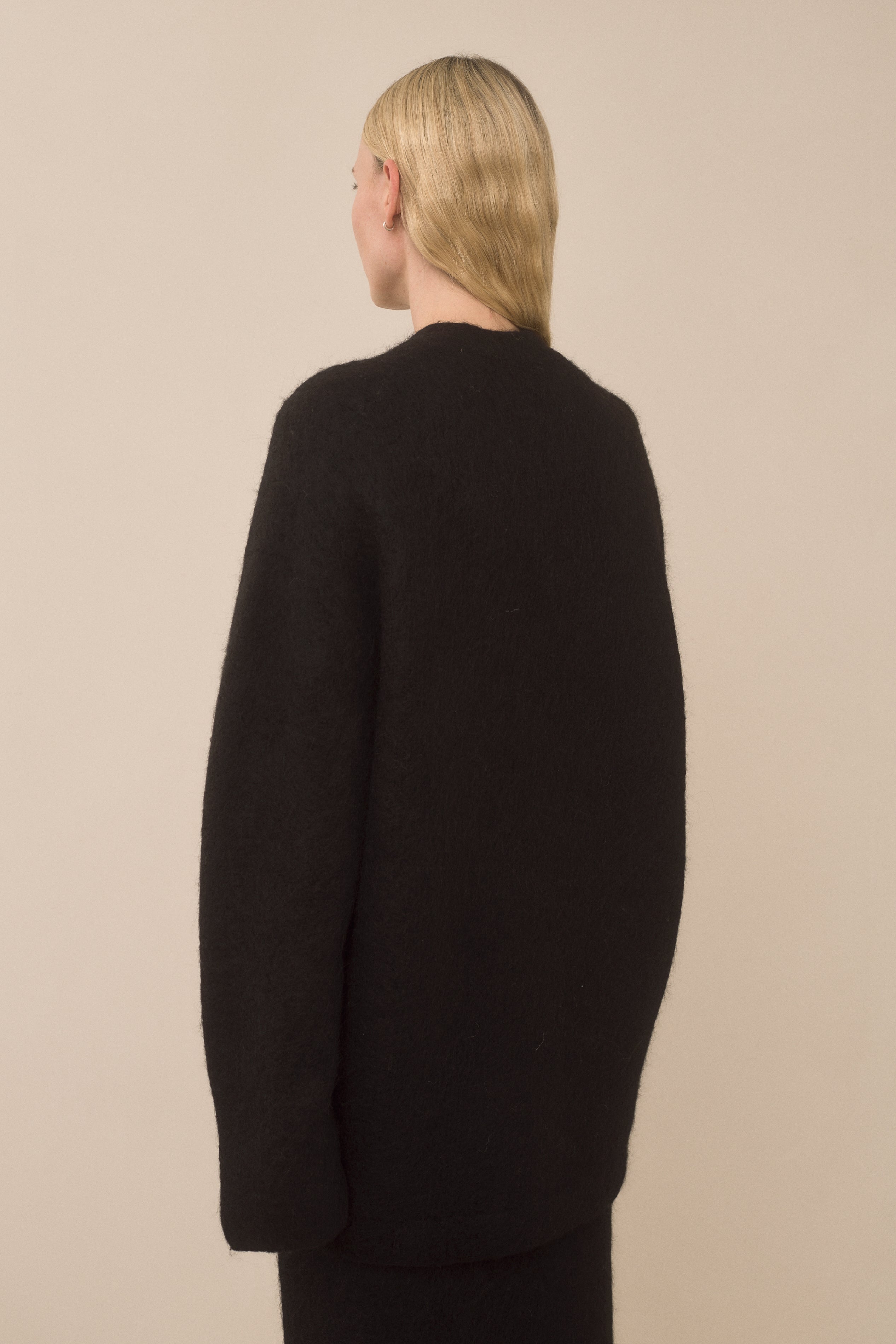 BRUSHED CARDIGAN