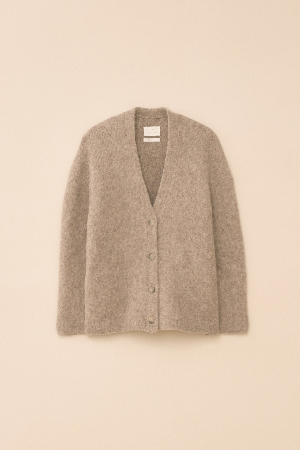 BRUSHED CARDIGAN