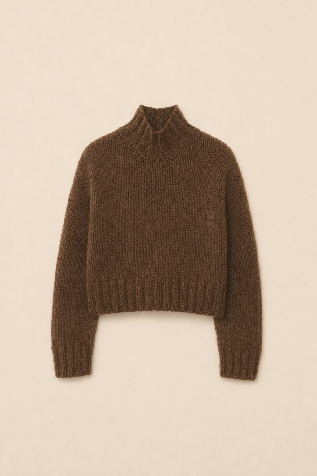 HANDKNIT MOCKNECK