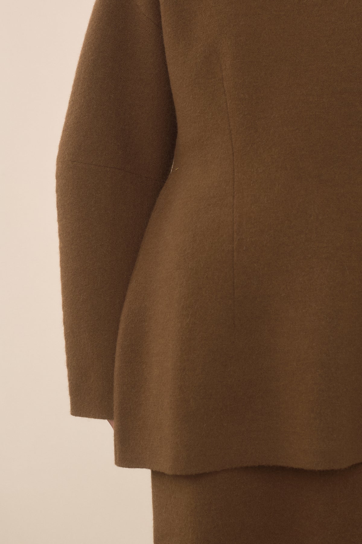 DOUBLE KNIT FORM TUNIC