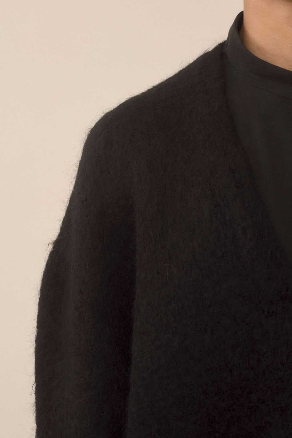 BRUSHED V NECK