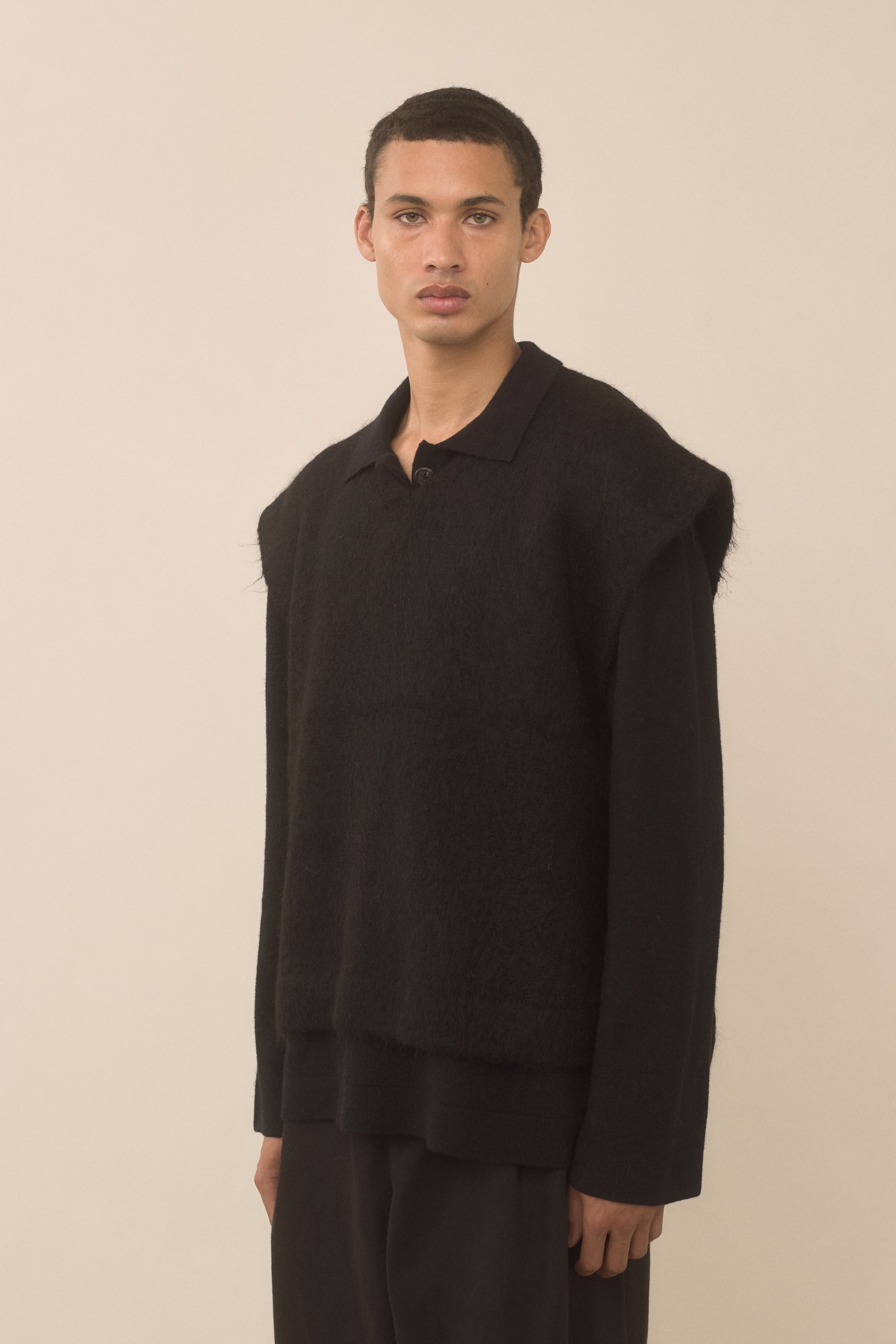 BRUSHED VEST