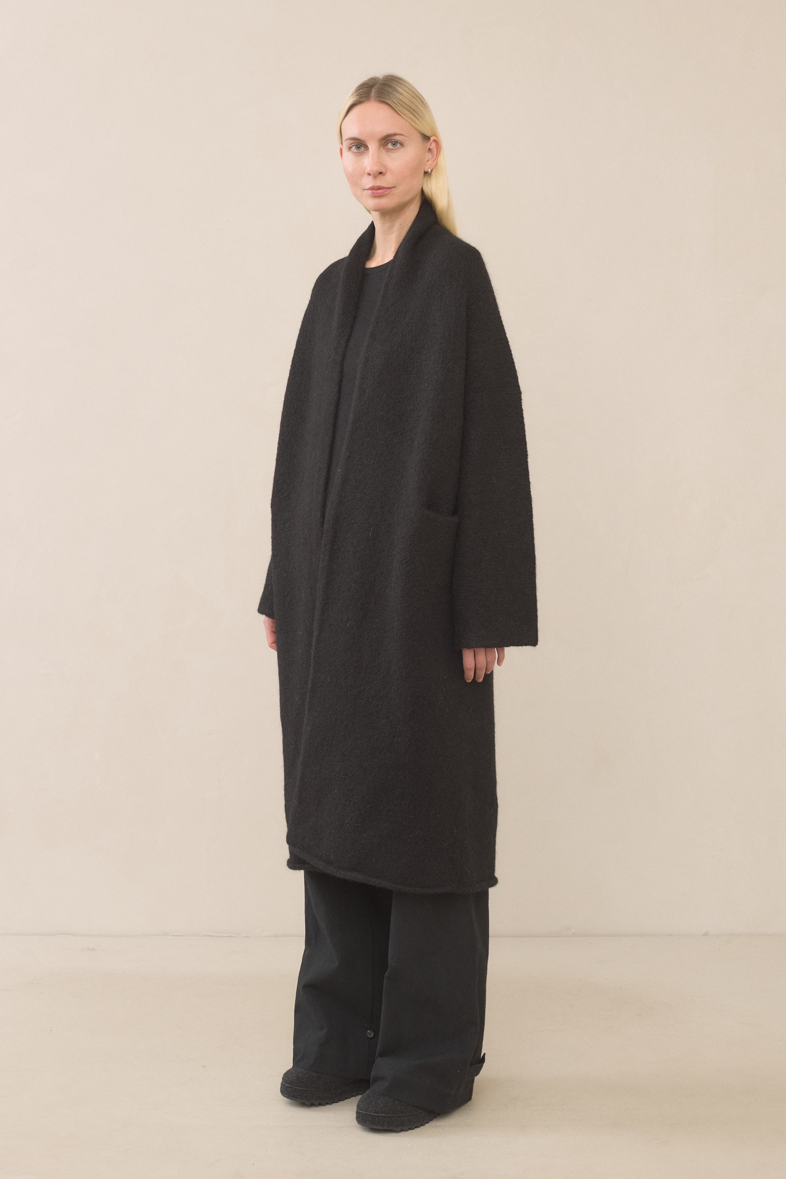 LONG SHAWL CARDIGAN