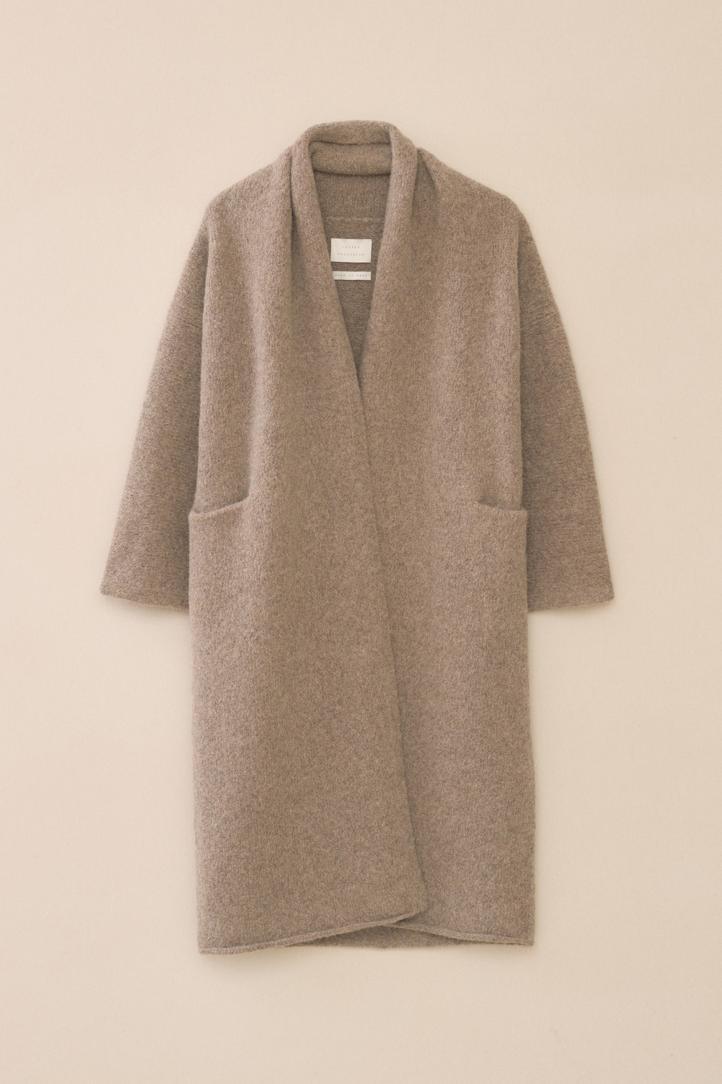 LONG SHAWL CARDIGAN