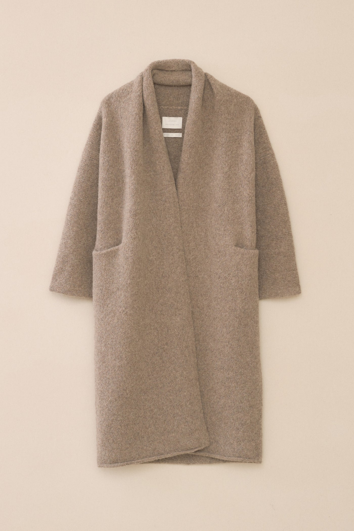 LONG SHAWL CARDIGAN