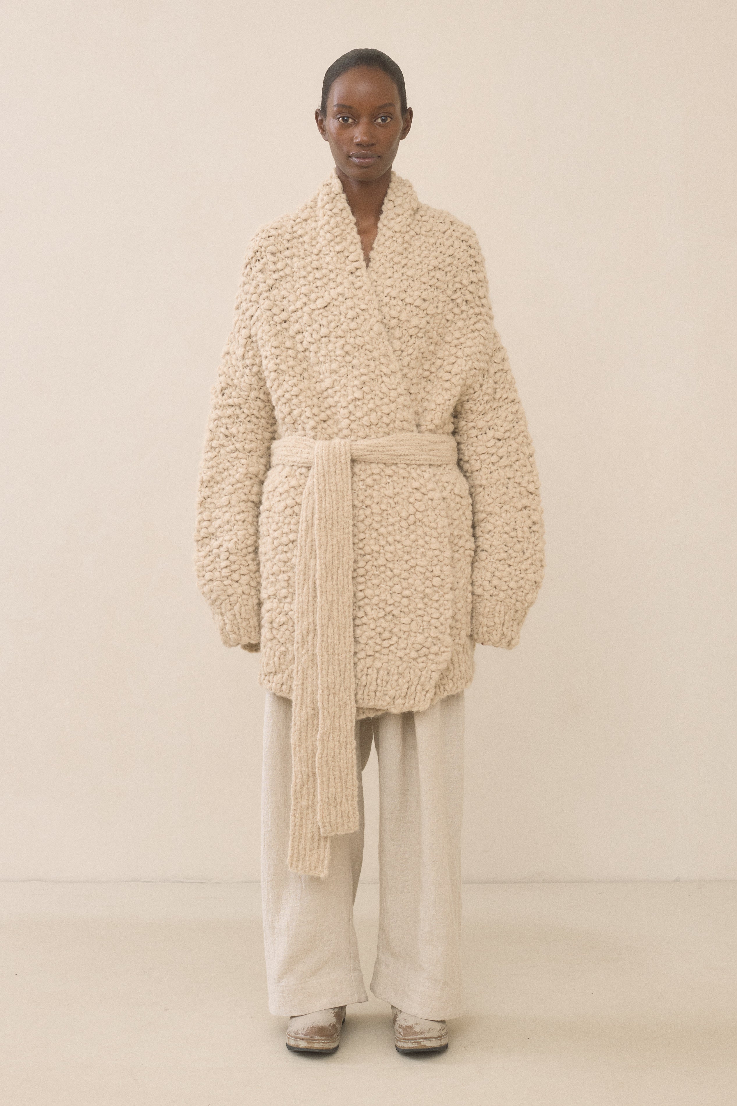 HANDKNIT MATTA COAT