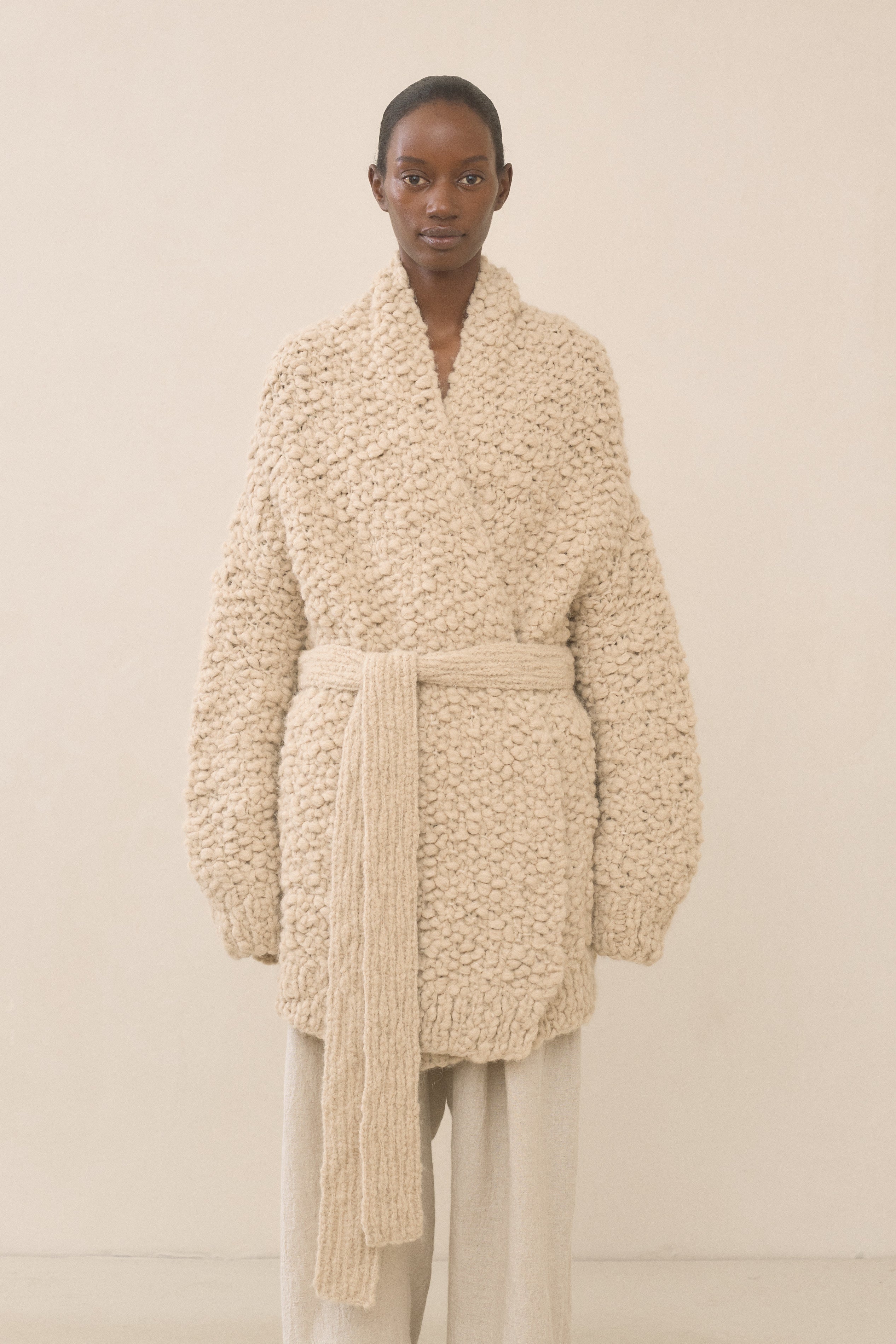 HANDKNIT MATTA COAT
