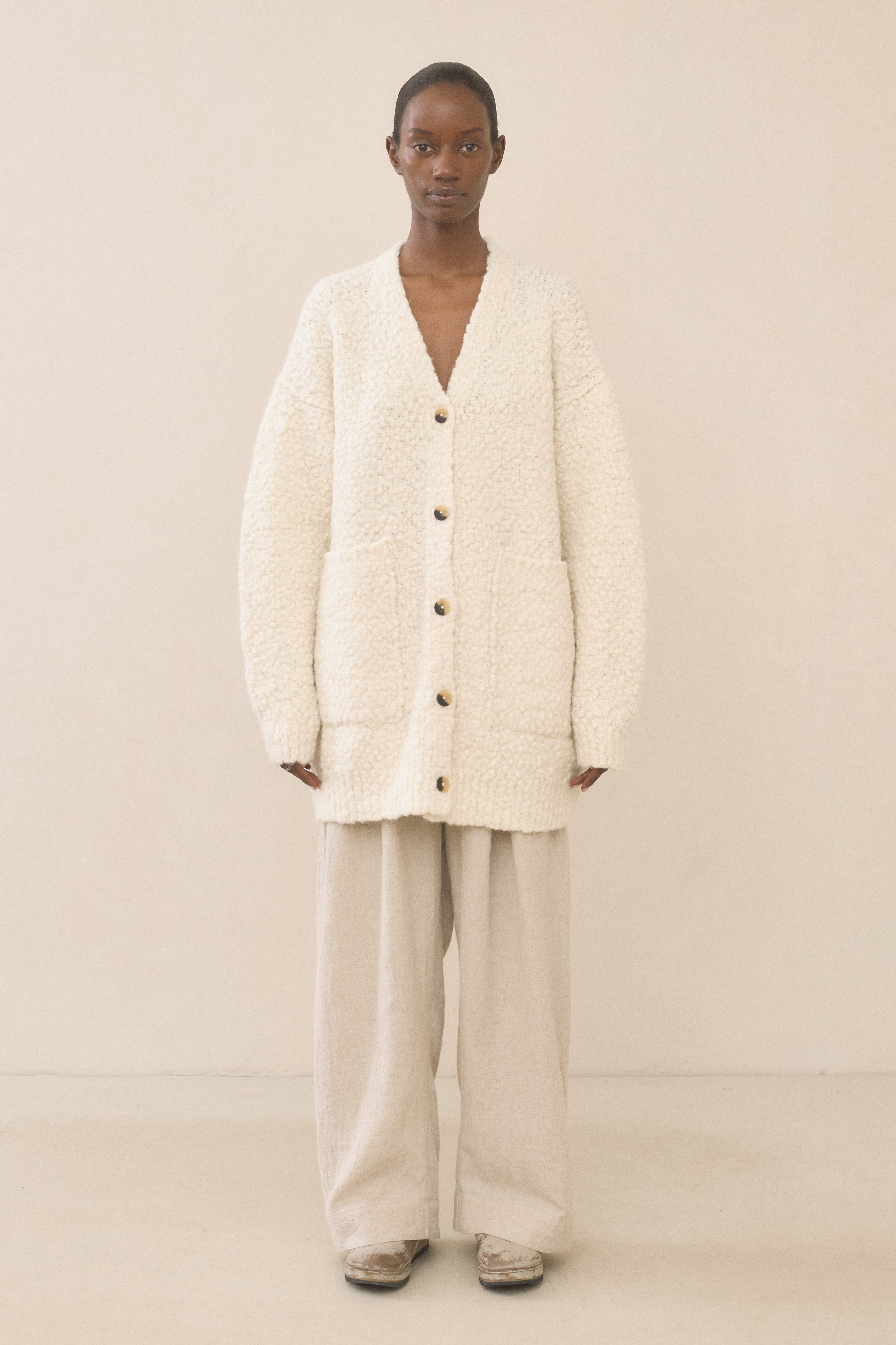 Lauren manoogian 2024 sherpa cardigan