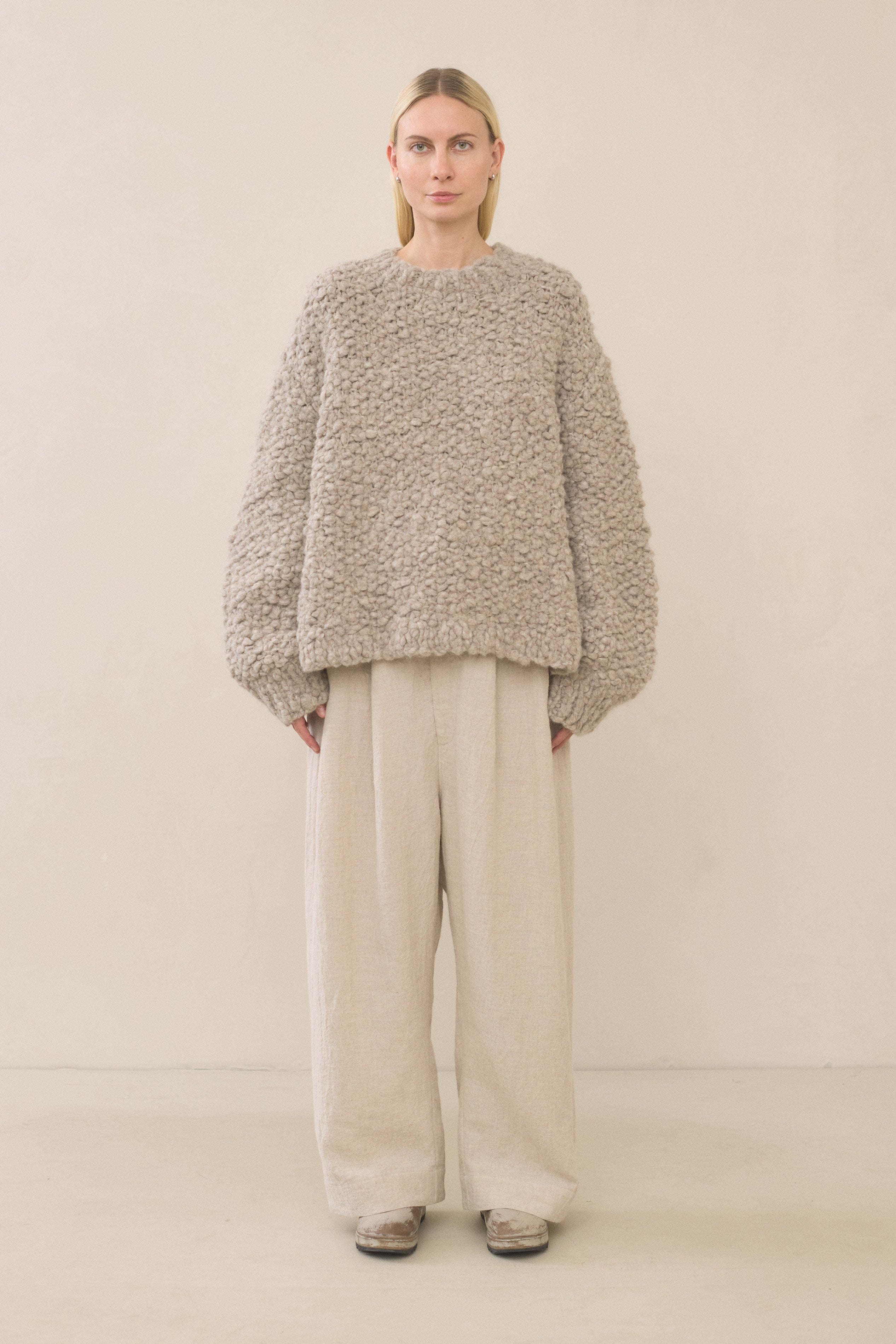 HANDKNIT MATTA CREWNECK