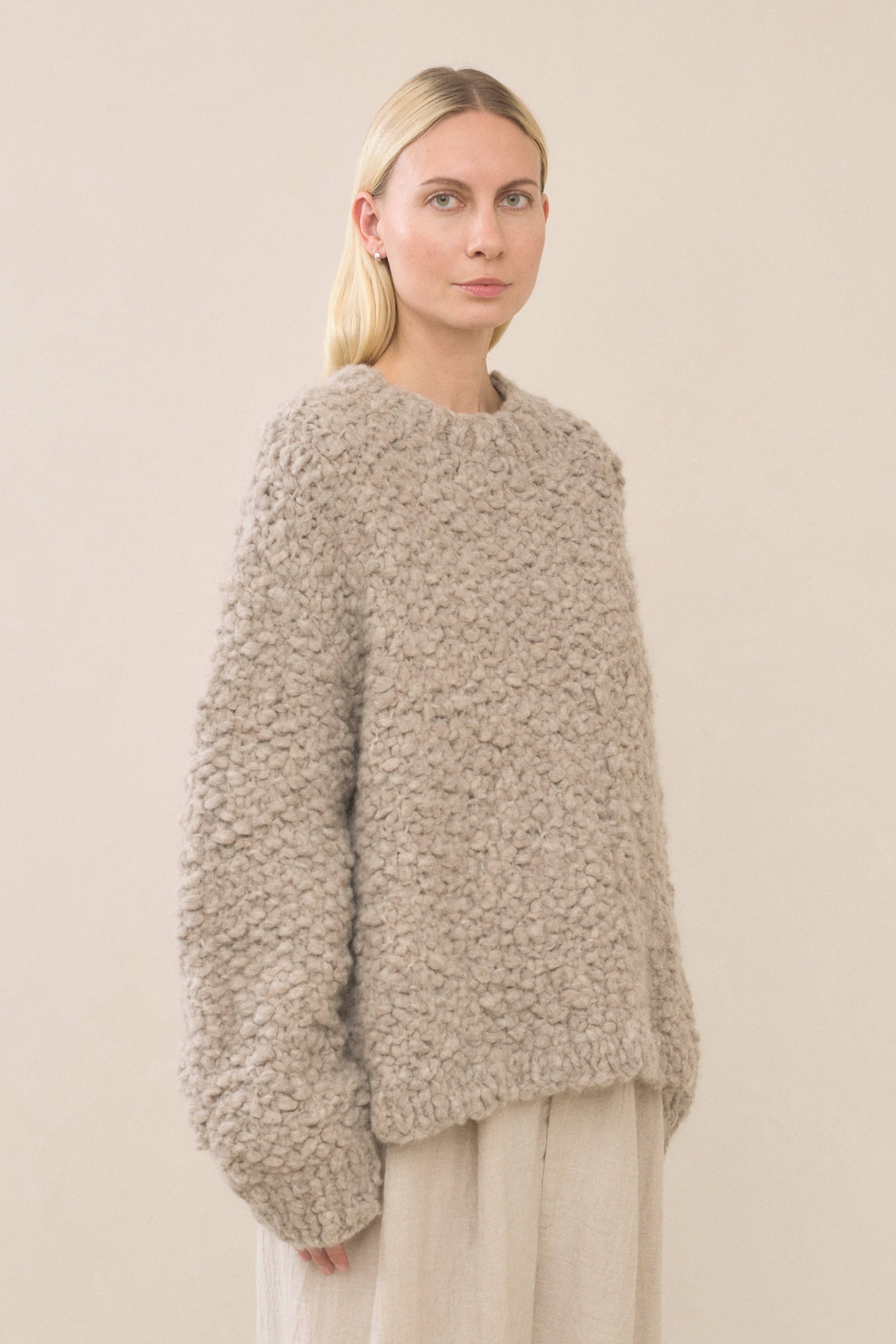 HANDKNIT MATTA CREWNECK
