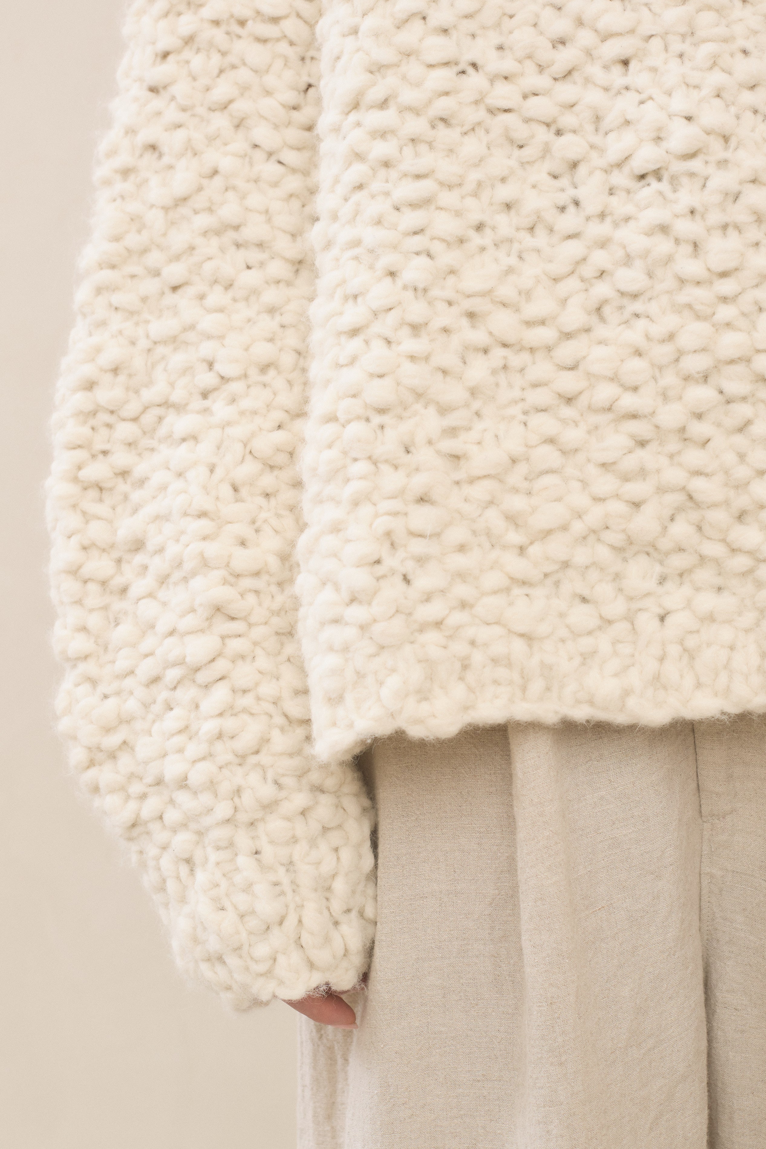 HANDKNIT MATTA CREWNECK