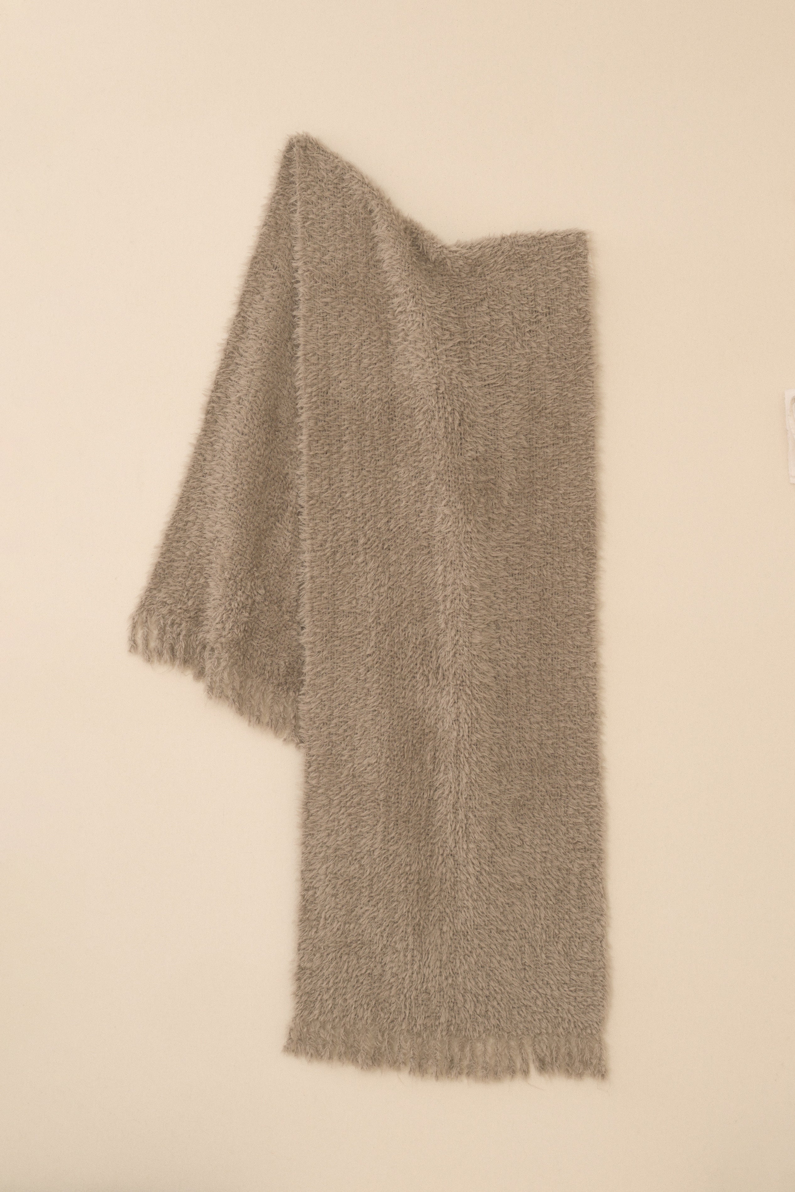 HANDWOVEN FUR WRAP