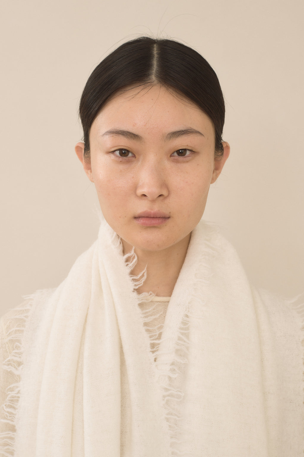FELT FRINGE SCARF