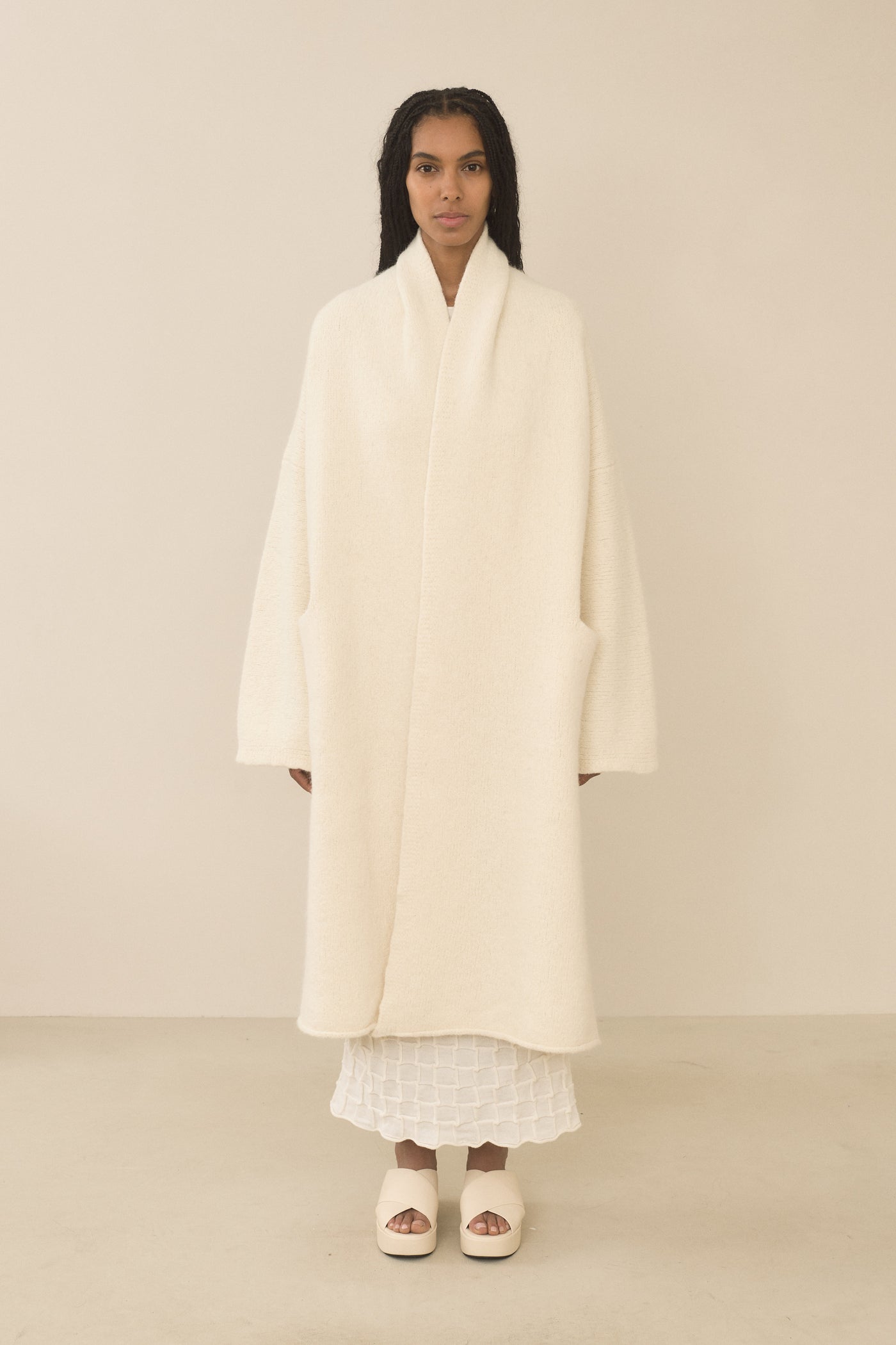 LONG SHAWL CARDIGAN
