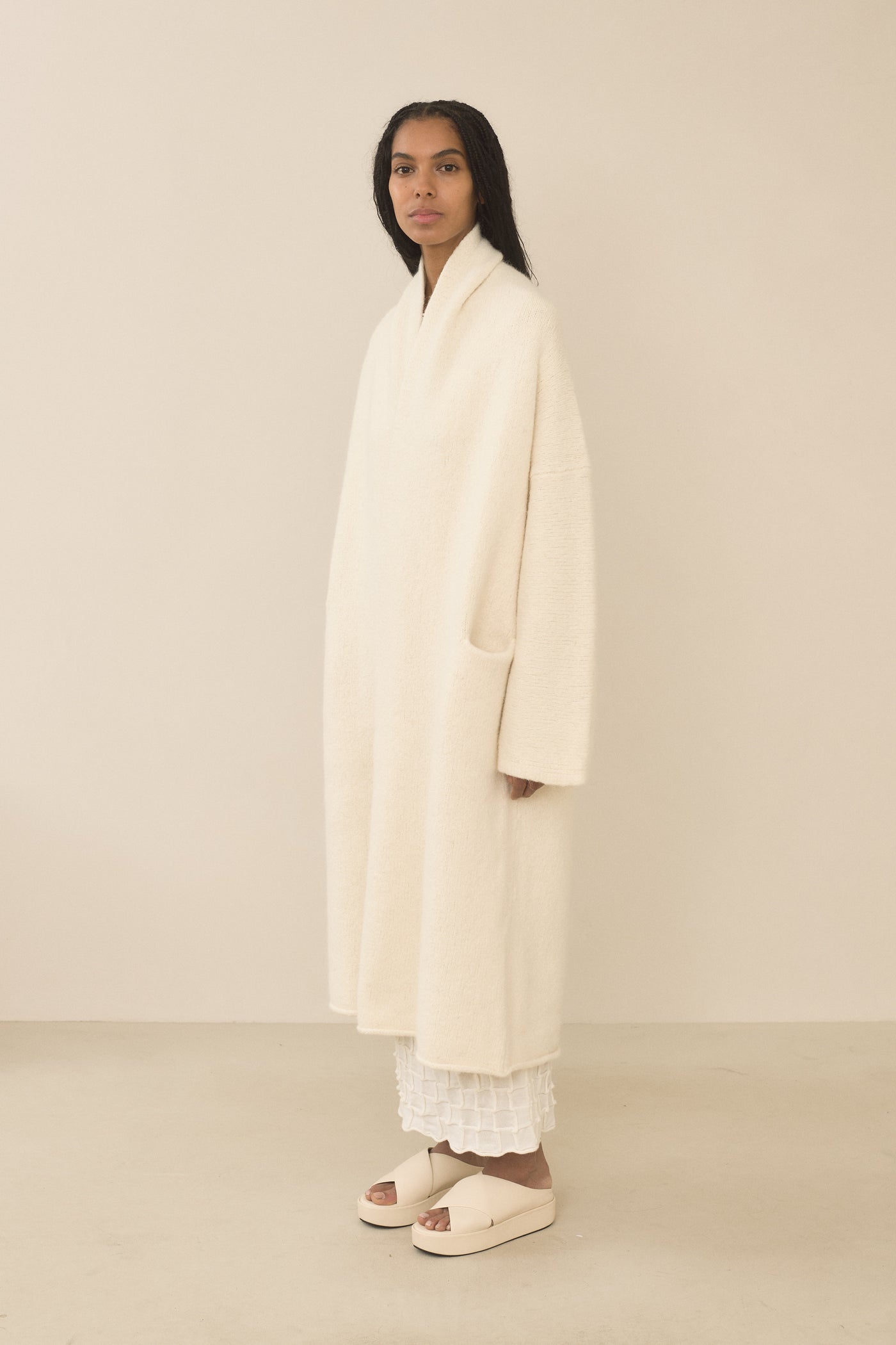LONG SHAWL CARDIGAN