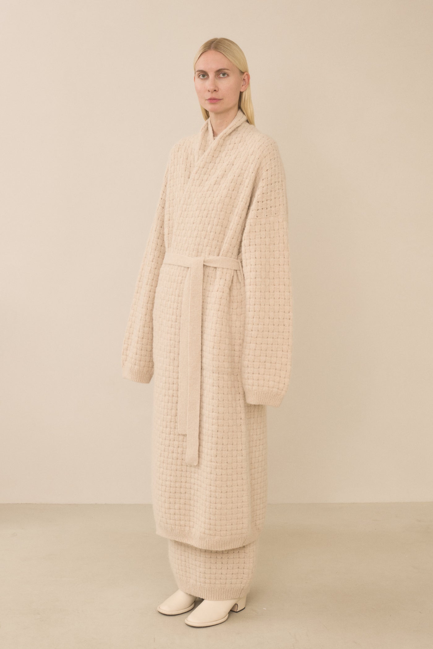 INTERLACE LONG COAT