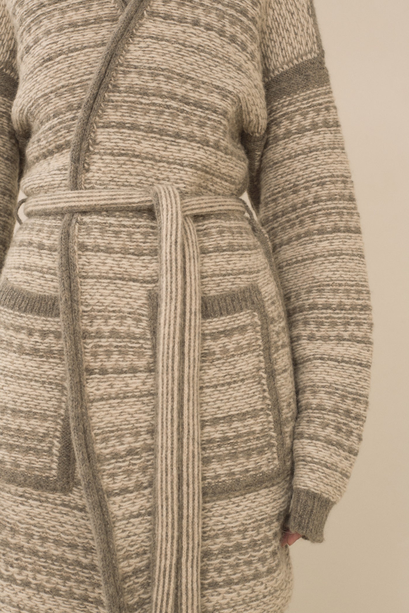 JACQUARD CARDIGAN