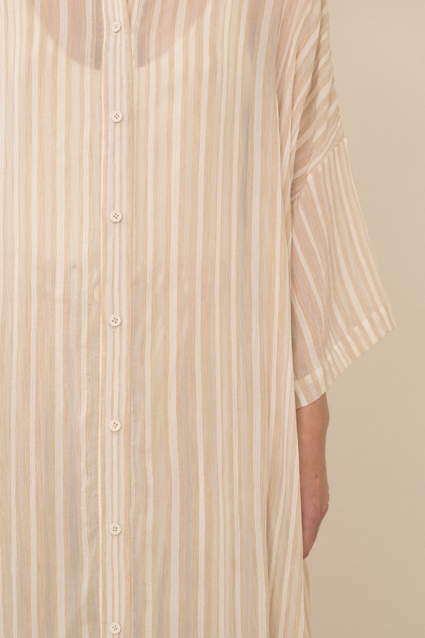 LINES SHIRT DRESS