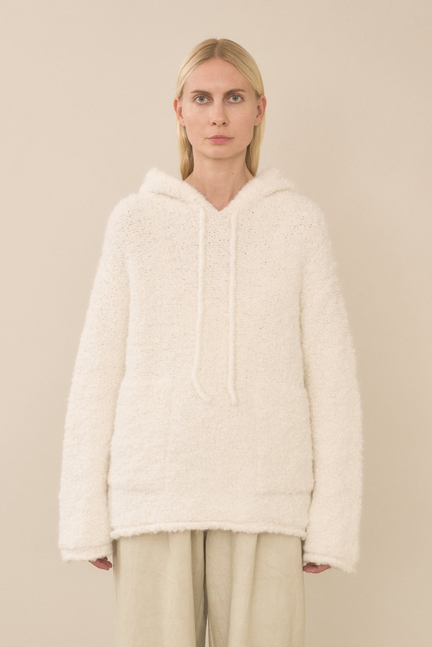 BOUCLE HOODY