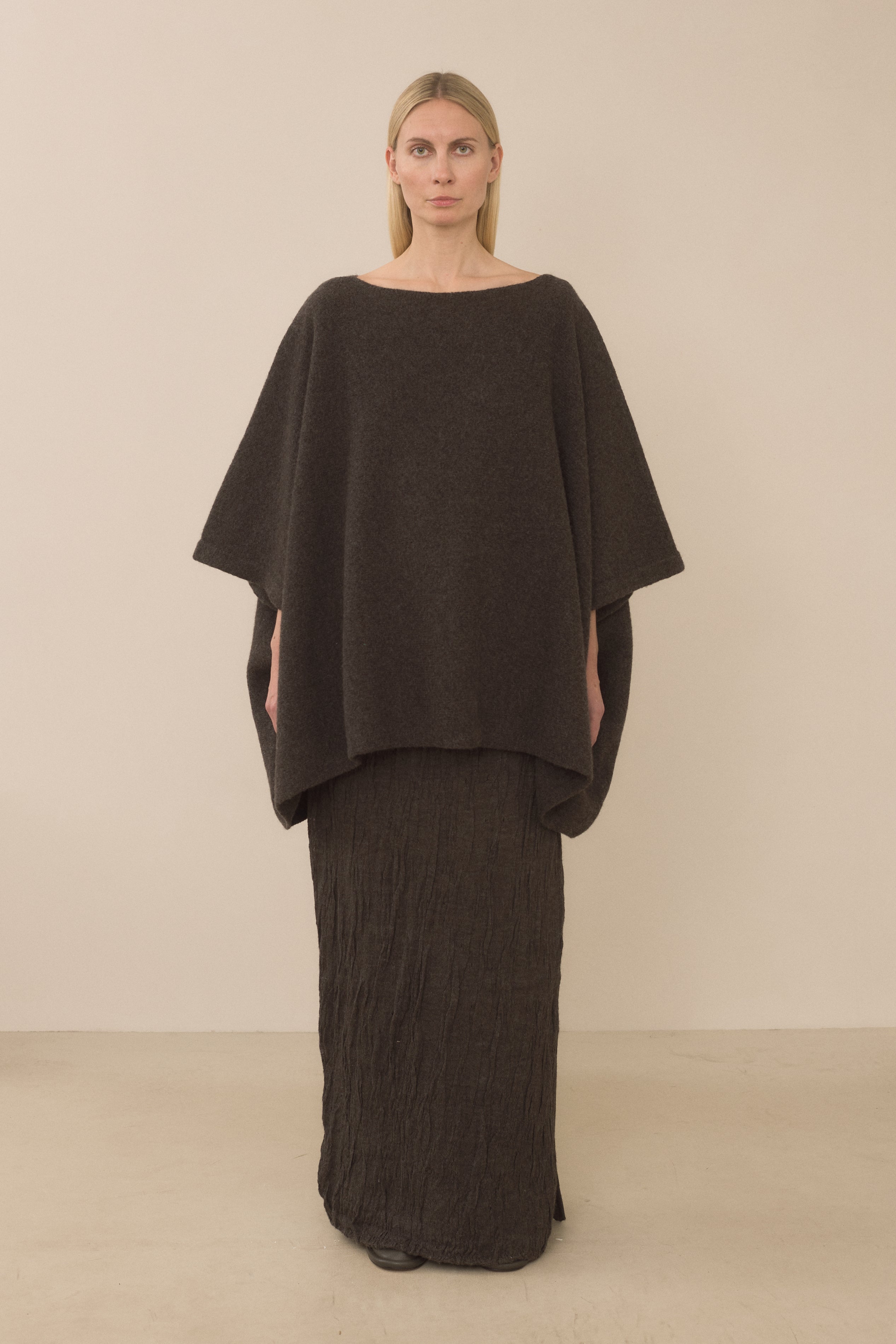 HORIZONTAL PONCHO – Lauren Manoogian