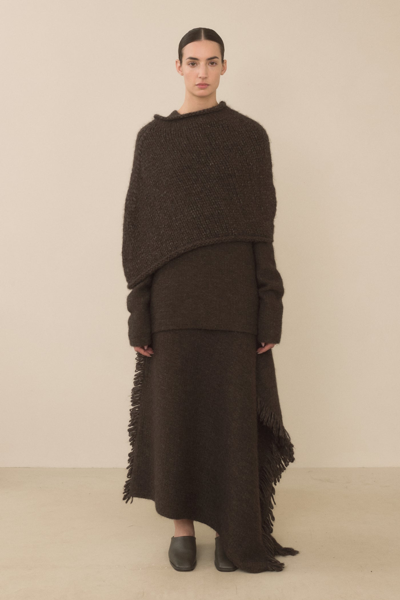 HANDKNIT ASKEW SHOULDERS