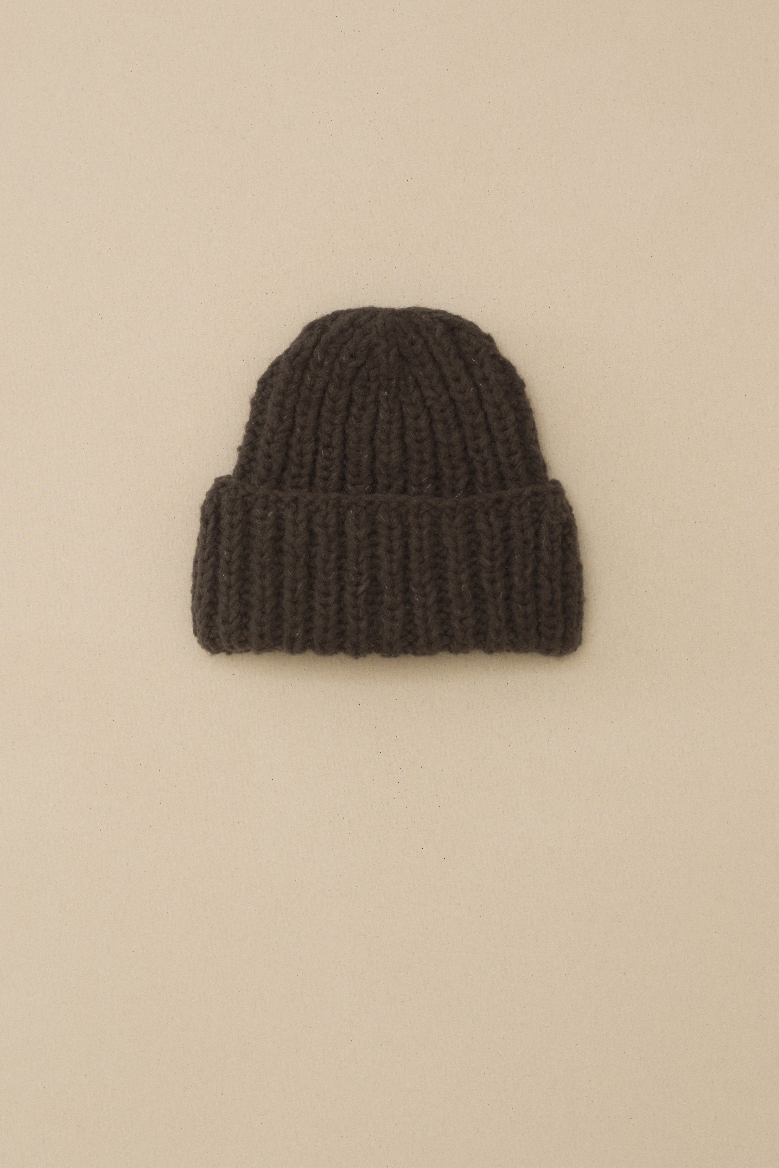 HANDKNIT RIB HAT