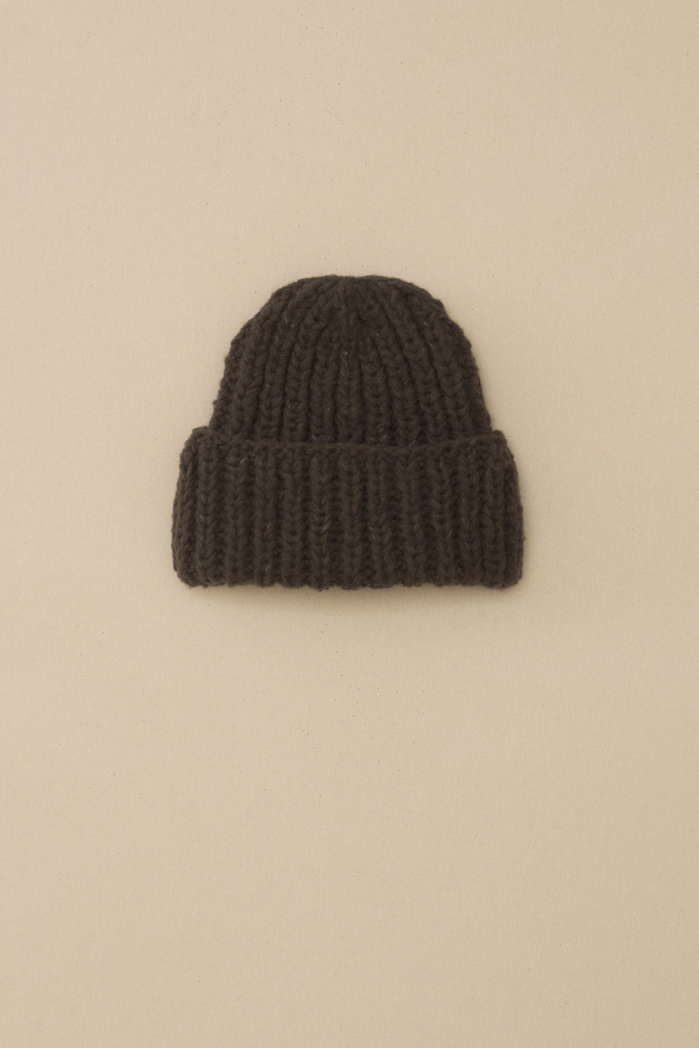 HANDKNIT RIB HAT