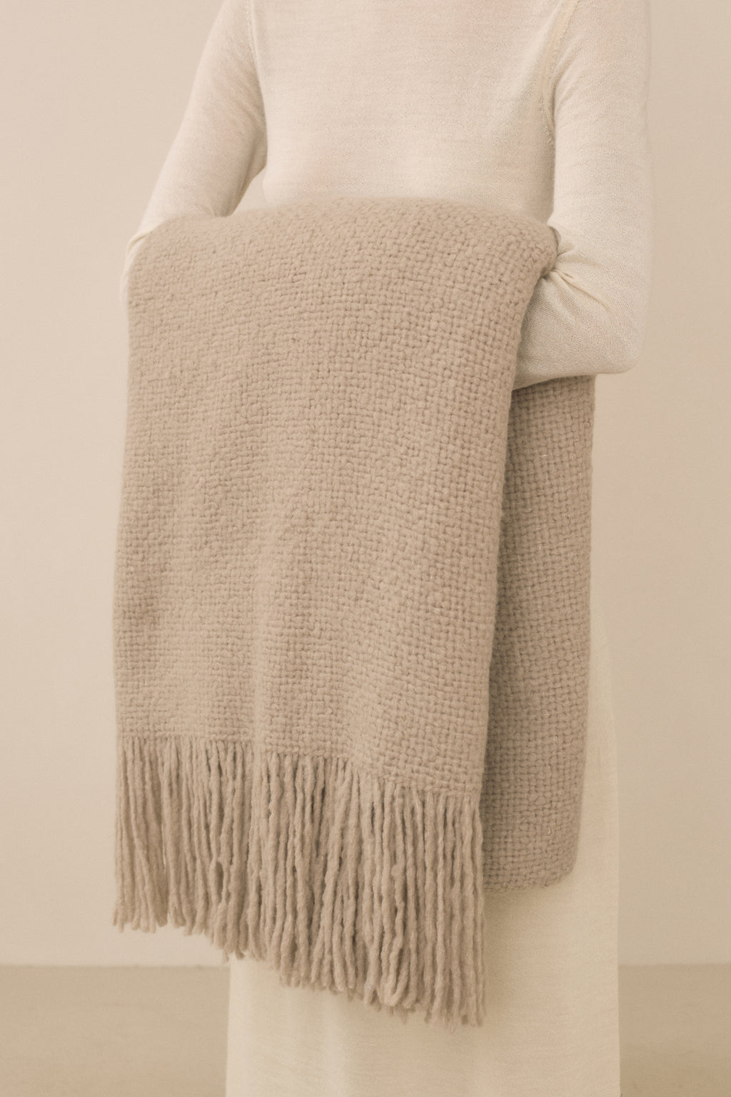 HANDWOVEN BRUSHED BLANKET