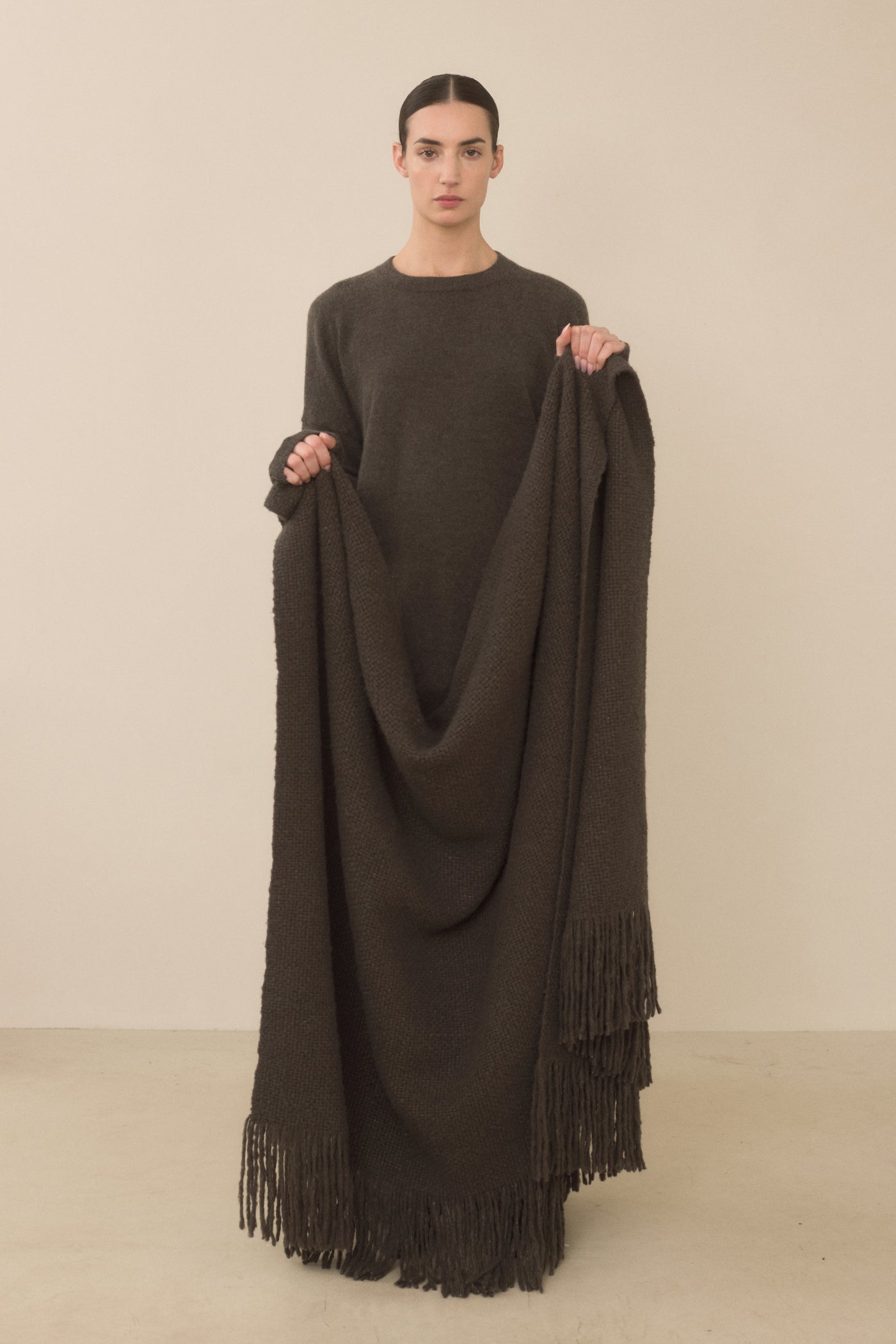 HANDWOVEN BRUSHED BLANKET