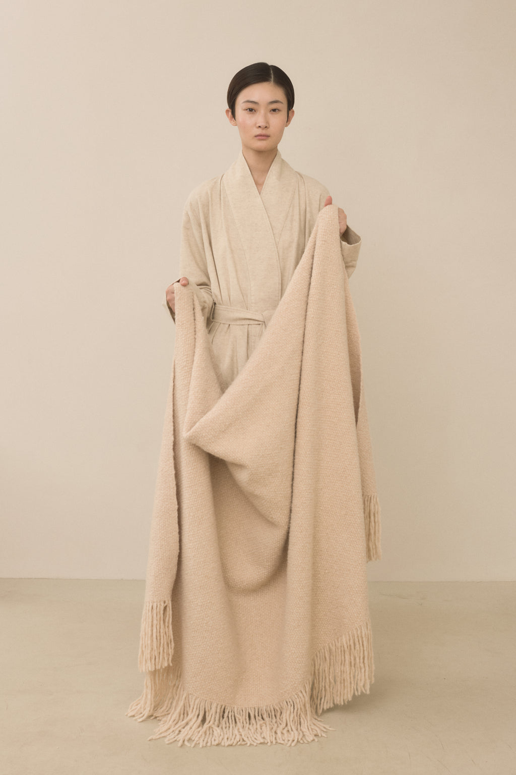 HANDWOVEN BRUSHED BLANKET