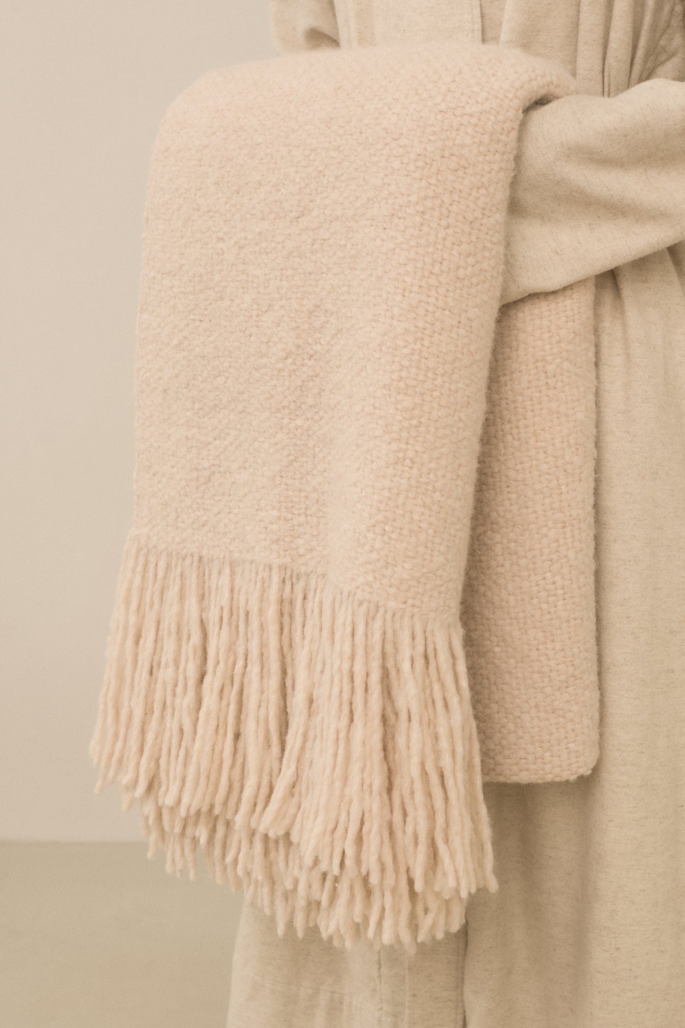 HANDWOVEN BRUSHED BLANKET