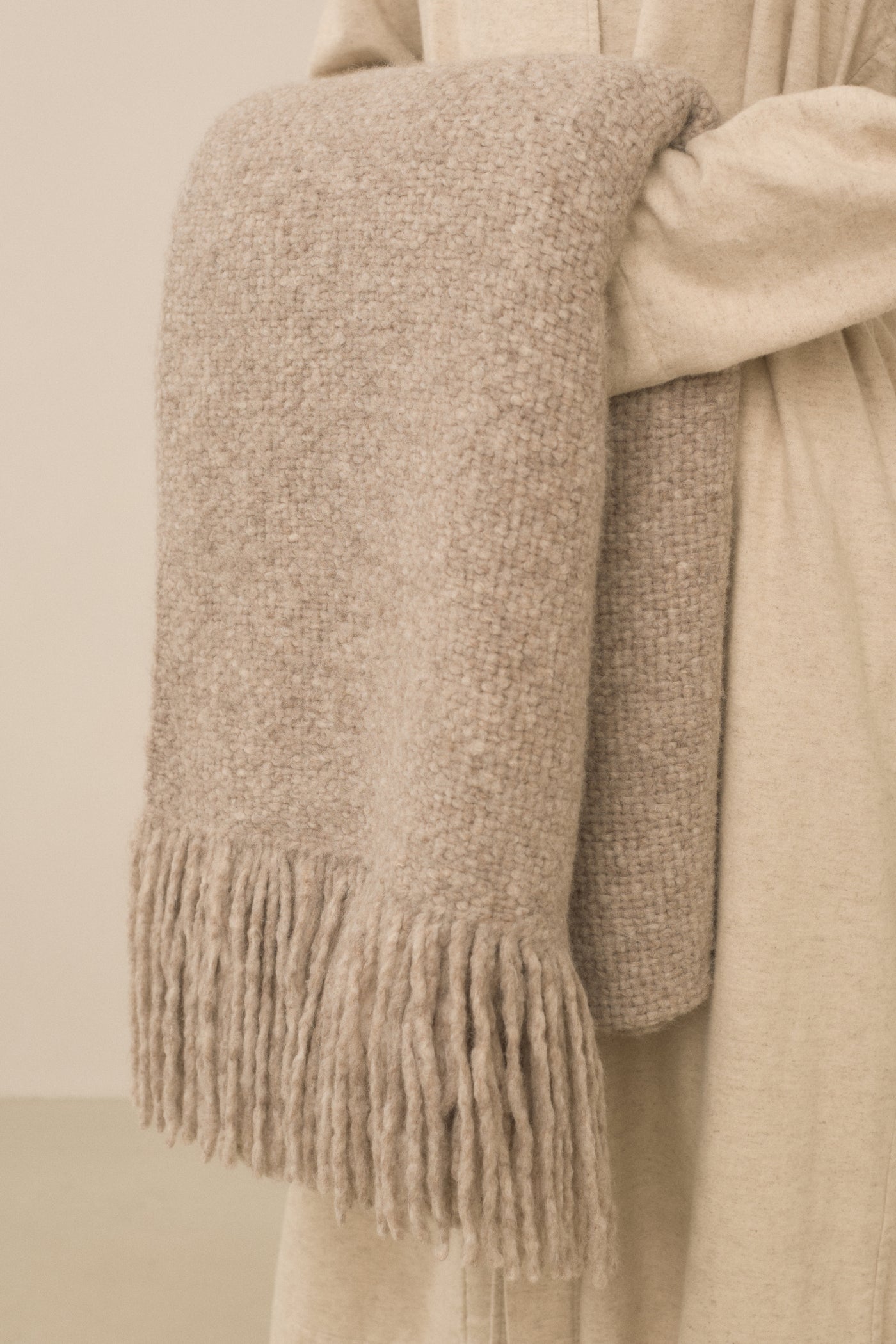 HANDWOVEN BRUSHED BLANKET