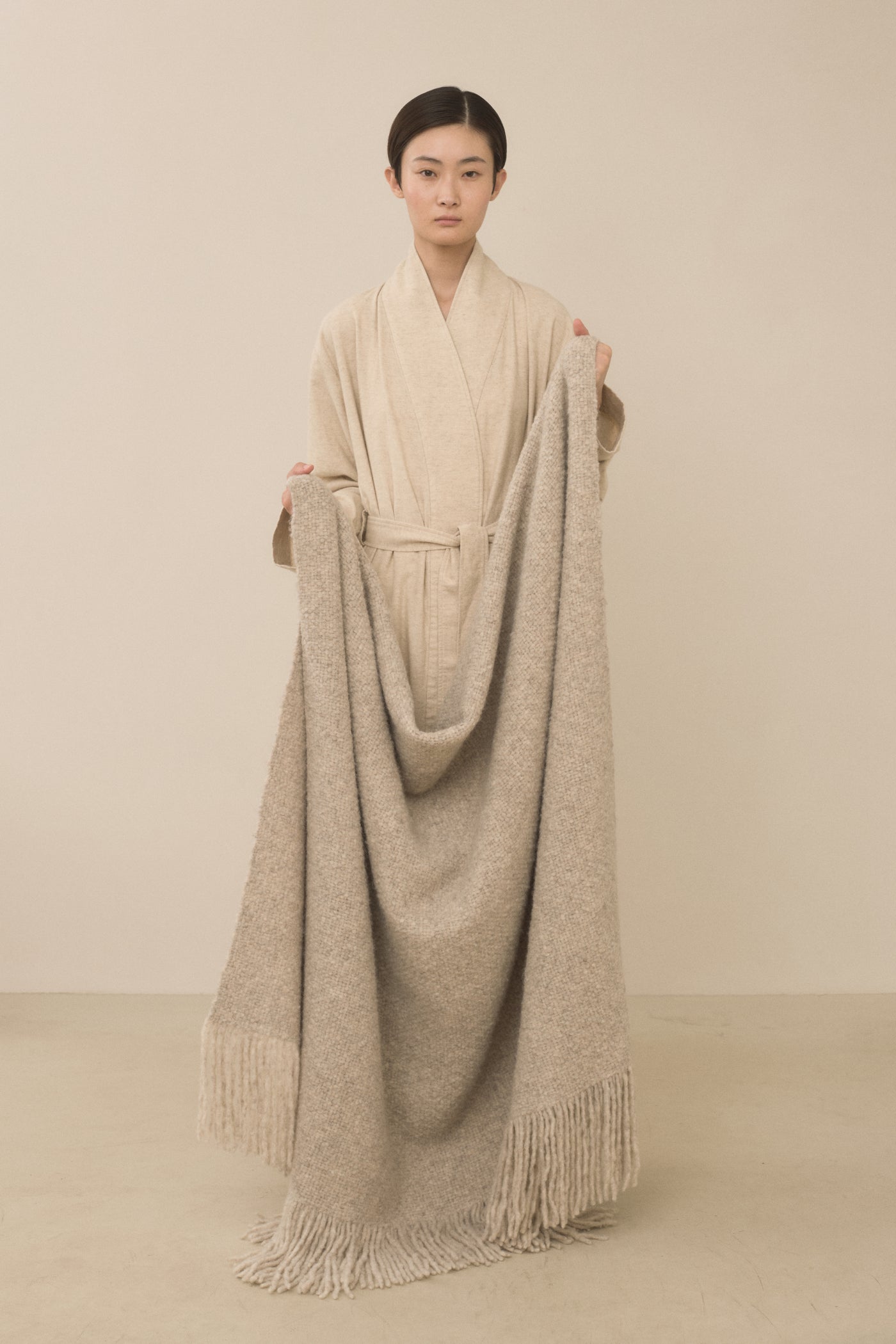 HANDWOVEN BRUSHED BLANKET