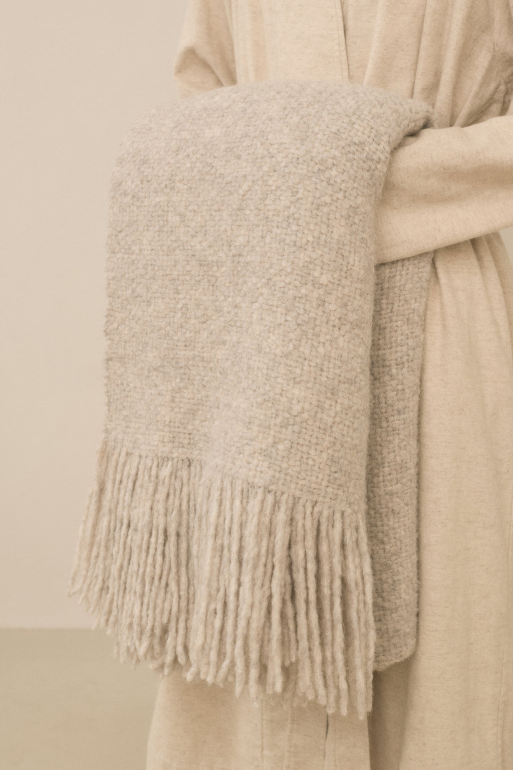 HANDWOVEN BRUSHED BLANKET