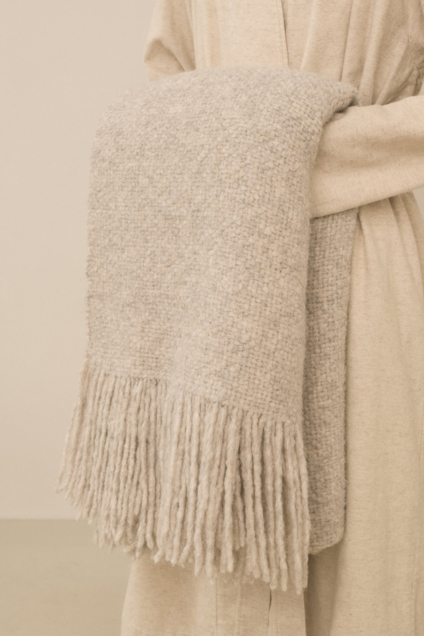 HANDWOVEN BRUSHED BLANKET