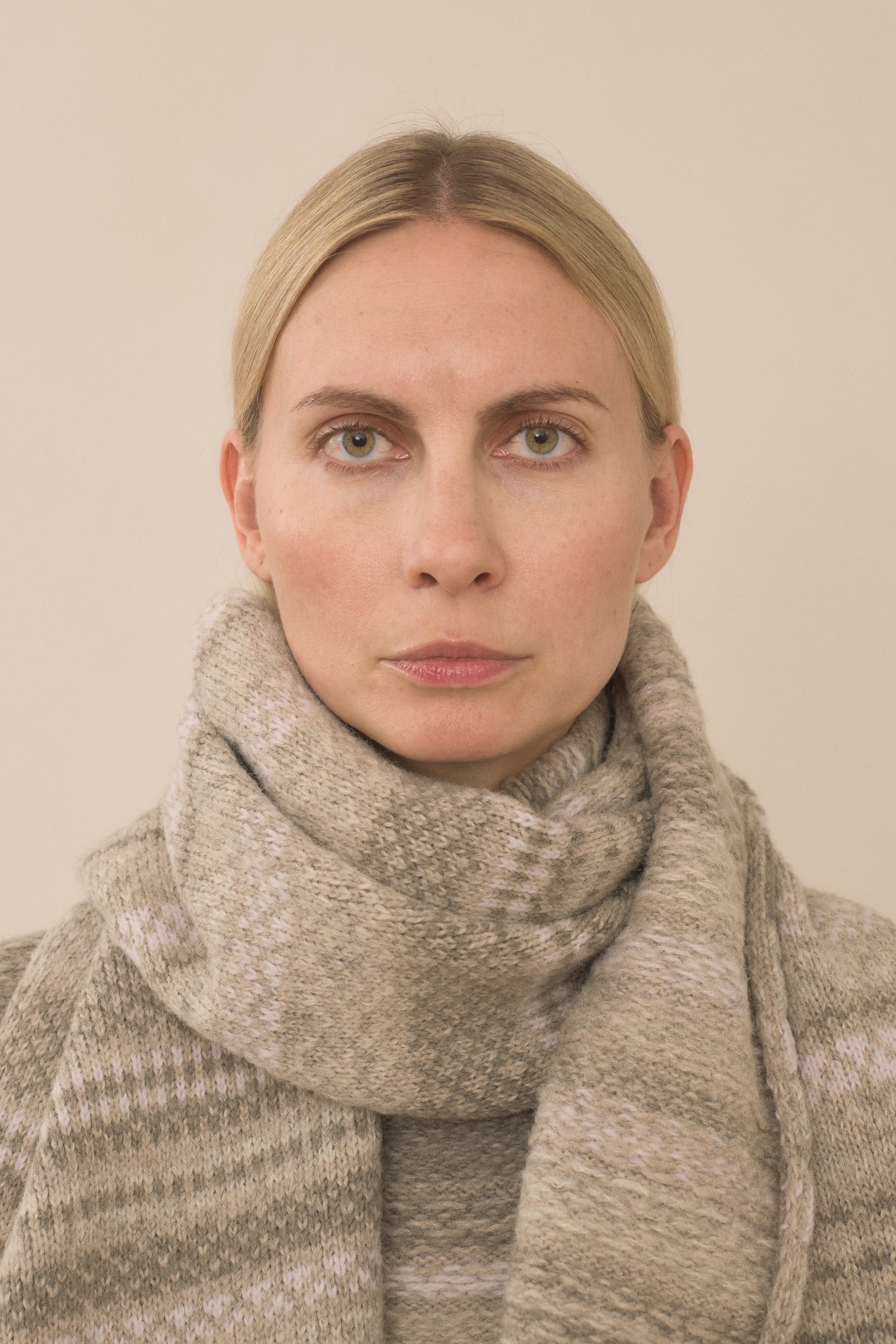 JACQUARD SCARF