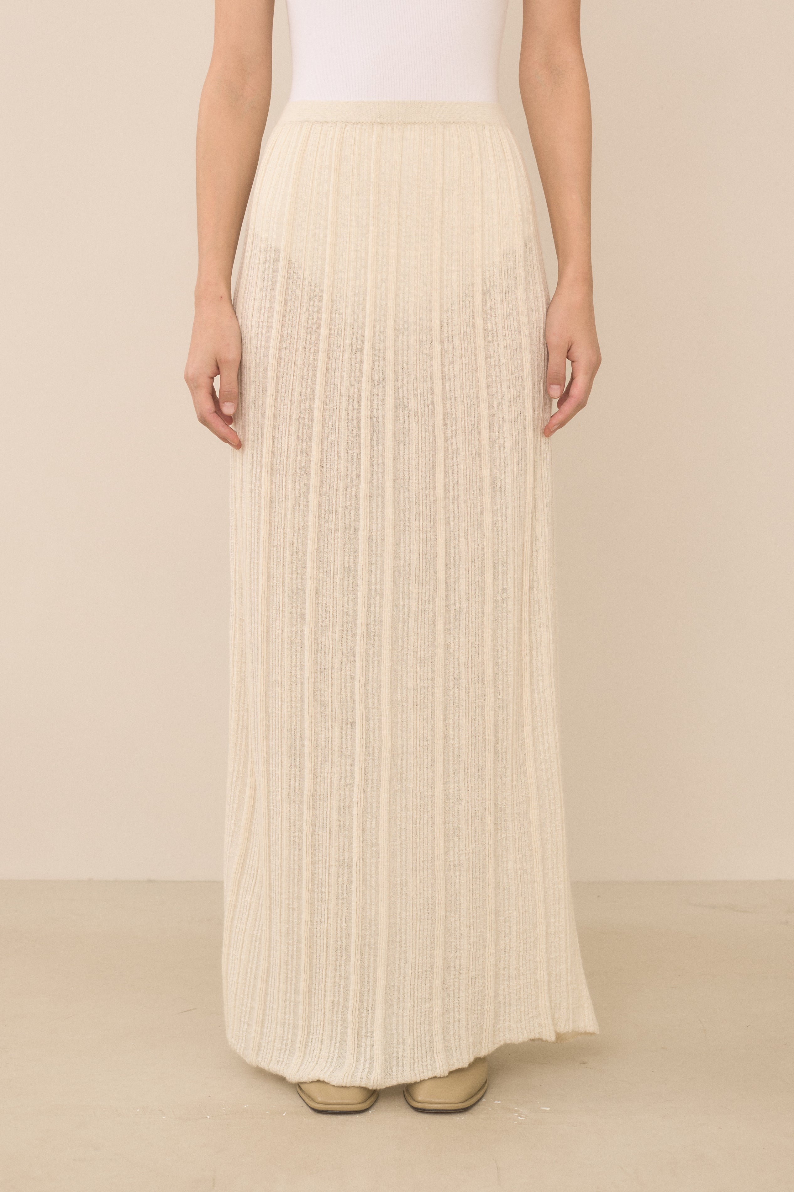 PLISSE SKIRT