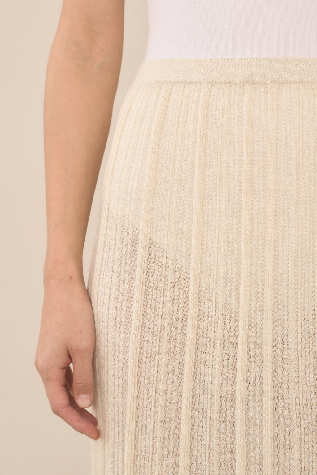 PLISSE SKIRT
