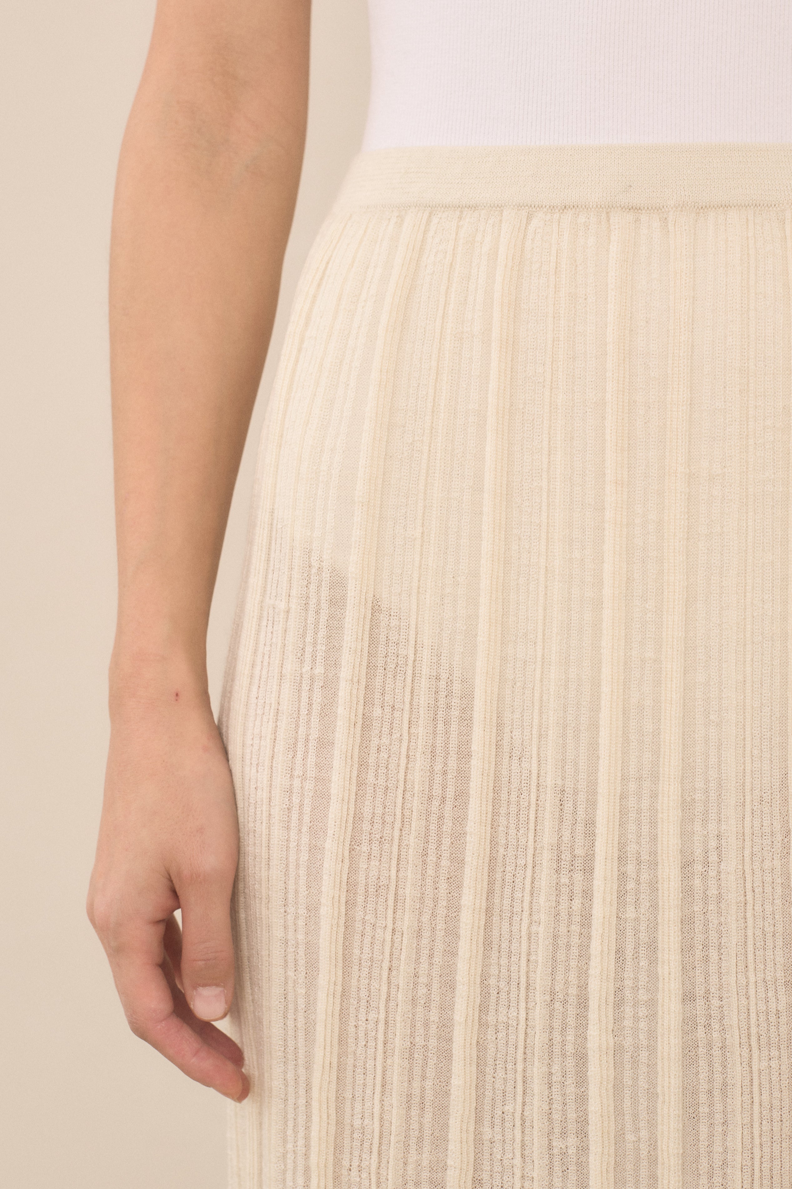 PLISSE SKIRT