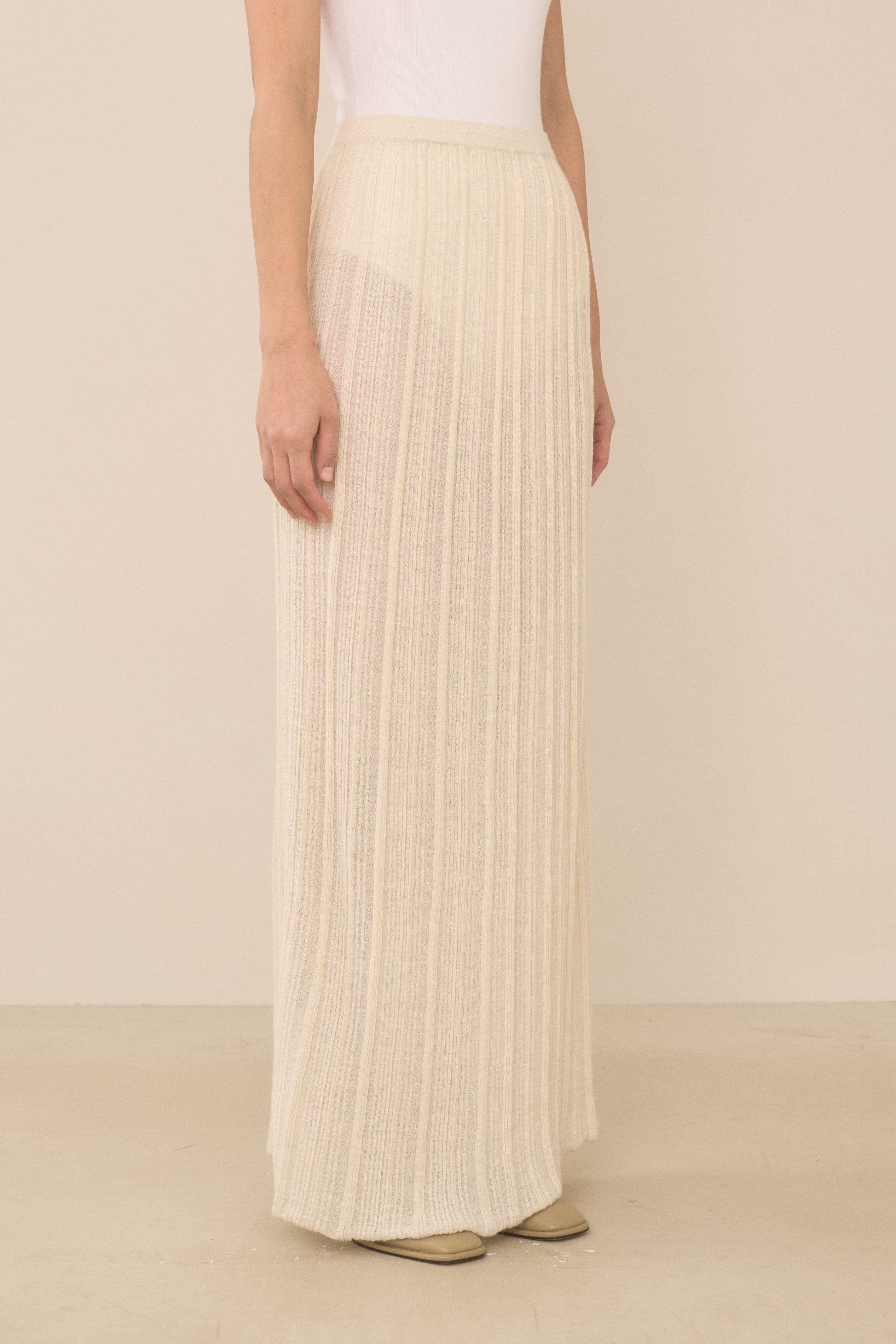 PLISSE SKIRT
