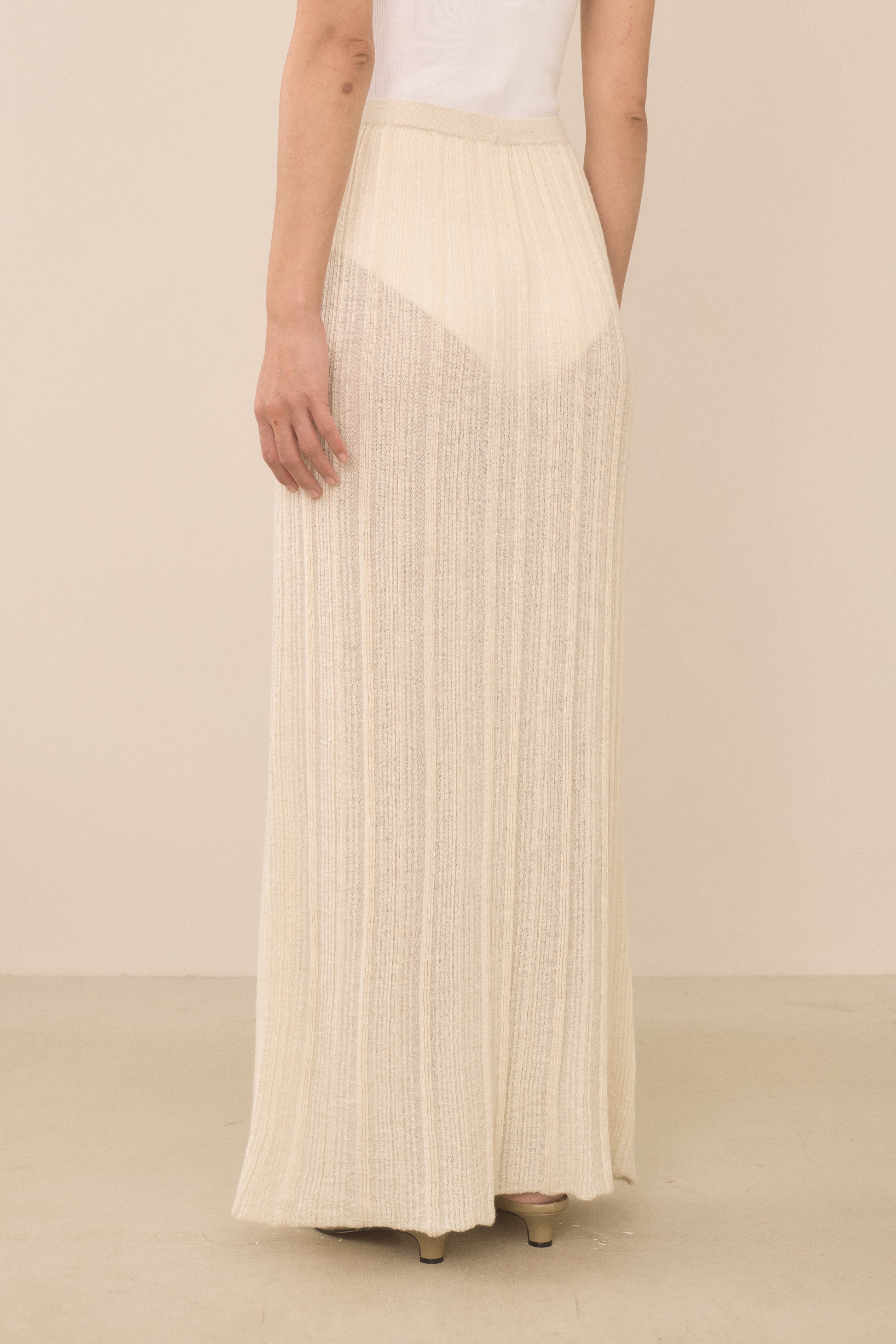 PLISSE SKIRT