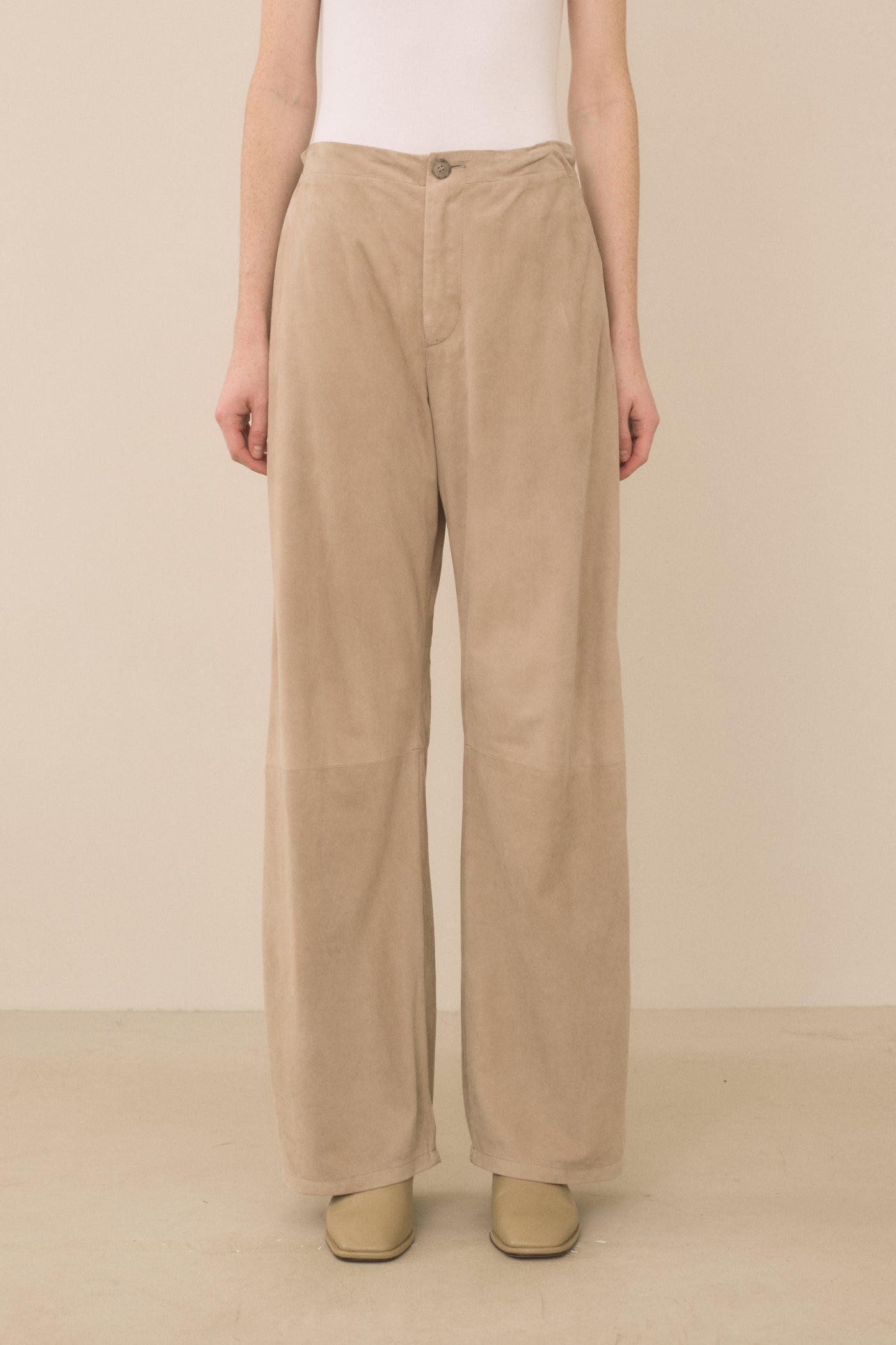 SUEDE GALLERY TROUSER