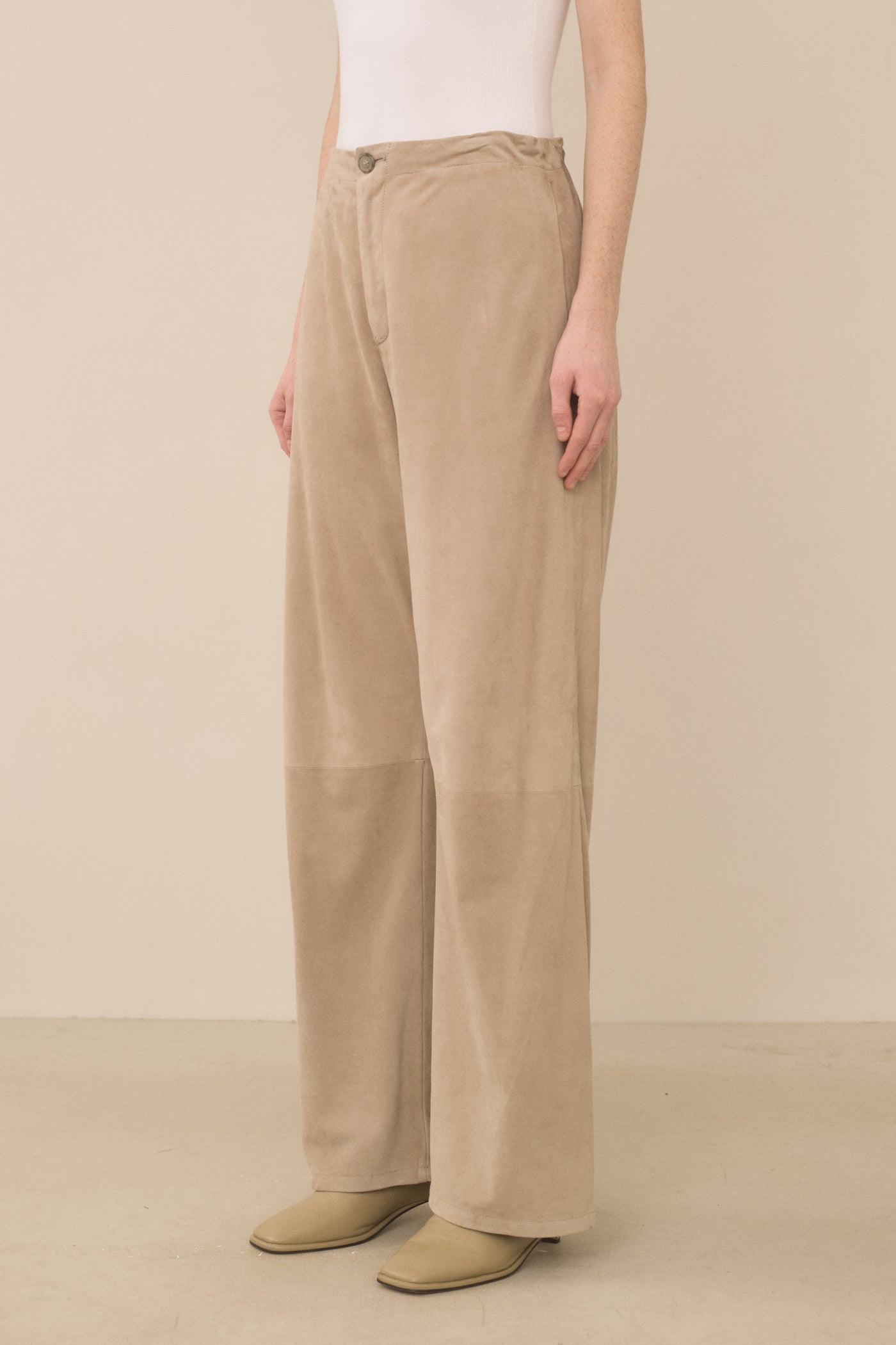 SUEDE GALLERY TROUSER